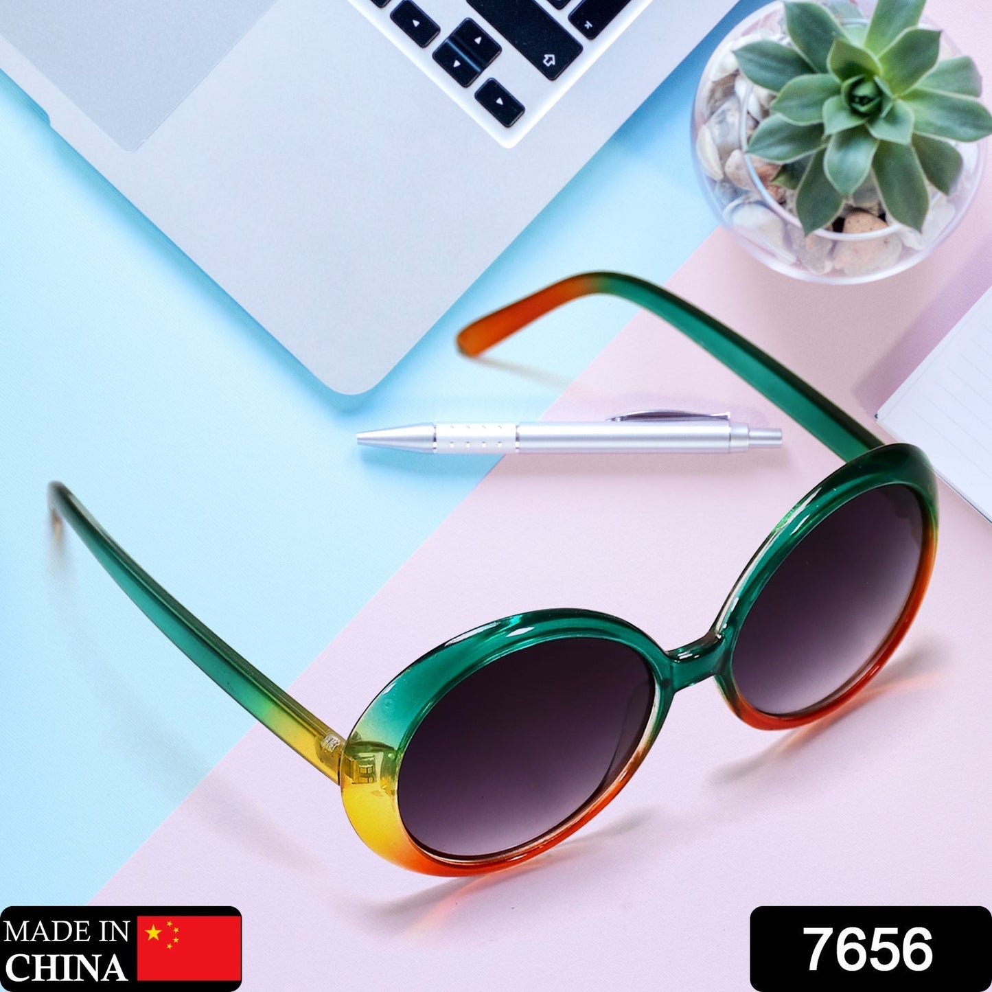 7656 Eye Sunglass New Design For Women (1 pcs )