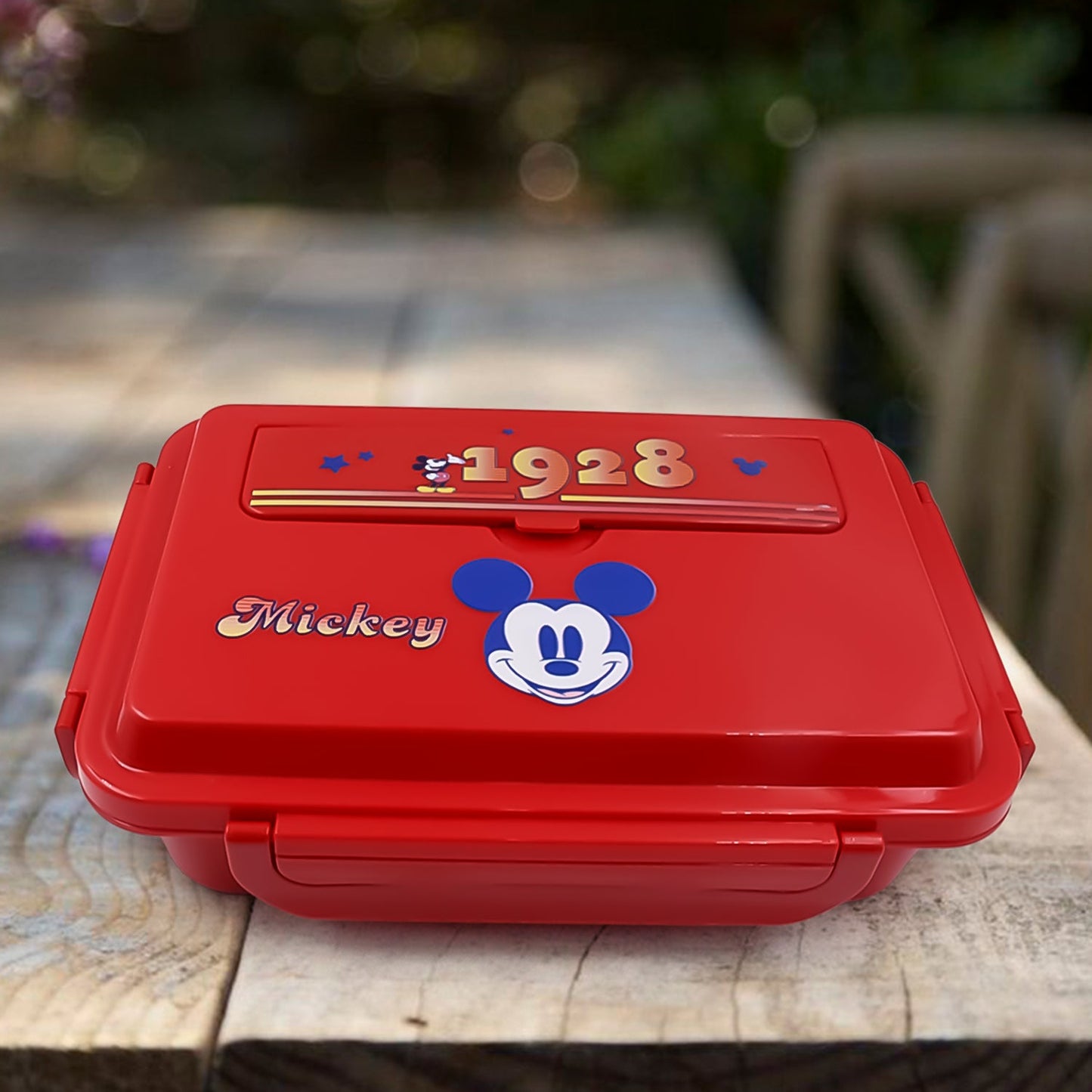 Cartoon Printed 4 Compartment Insulated Lunch Box Stainless Steel |Tiffin Box for Boys, Girls, School & Office Men for Microwave & Dishwasher & Freezer Safe Adult Children Food Container (1 Pc)