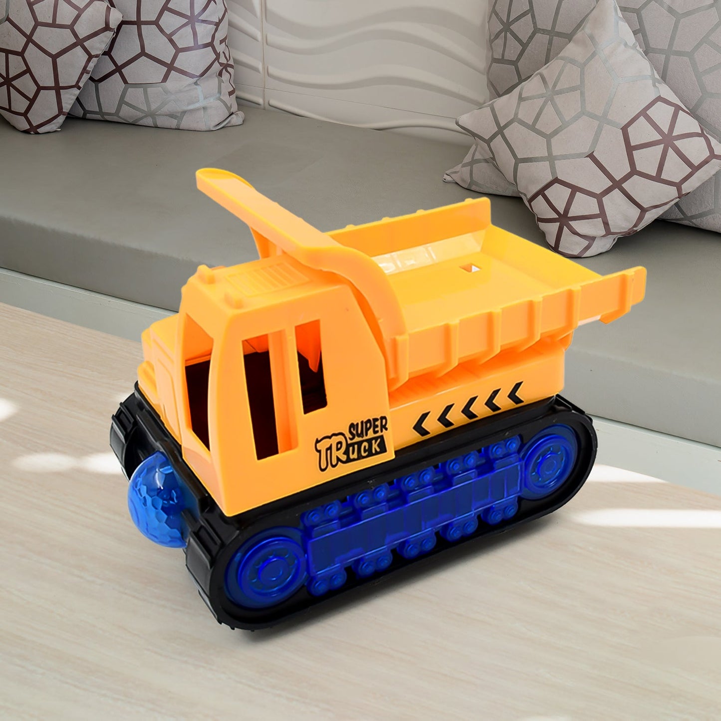 Engineering Vehicle Toys for Kids - Self-Driving Super Dump Truck Toy | Self-Driving Trucks, Engineering truck Electric Vehicle Toys boys birthday gift toys (1 Pc)