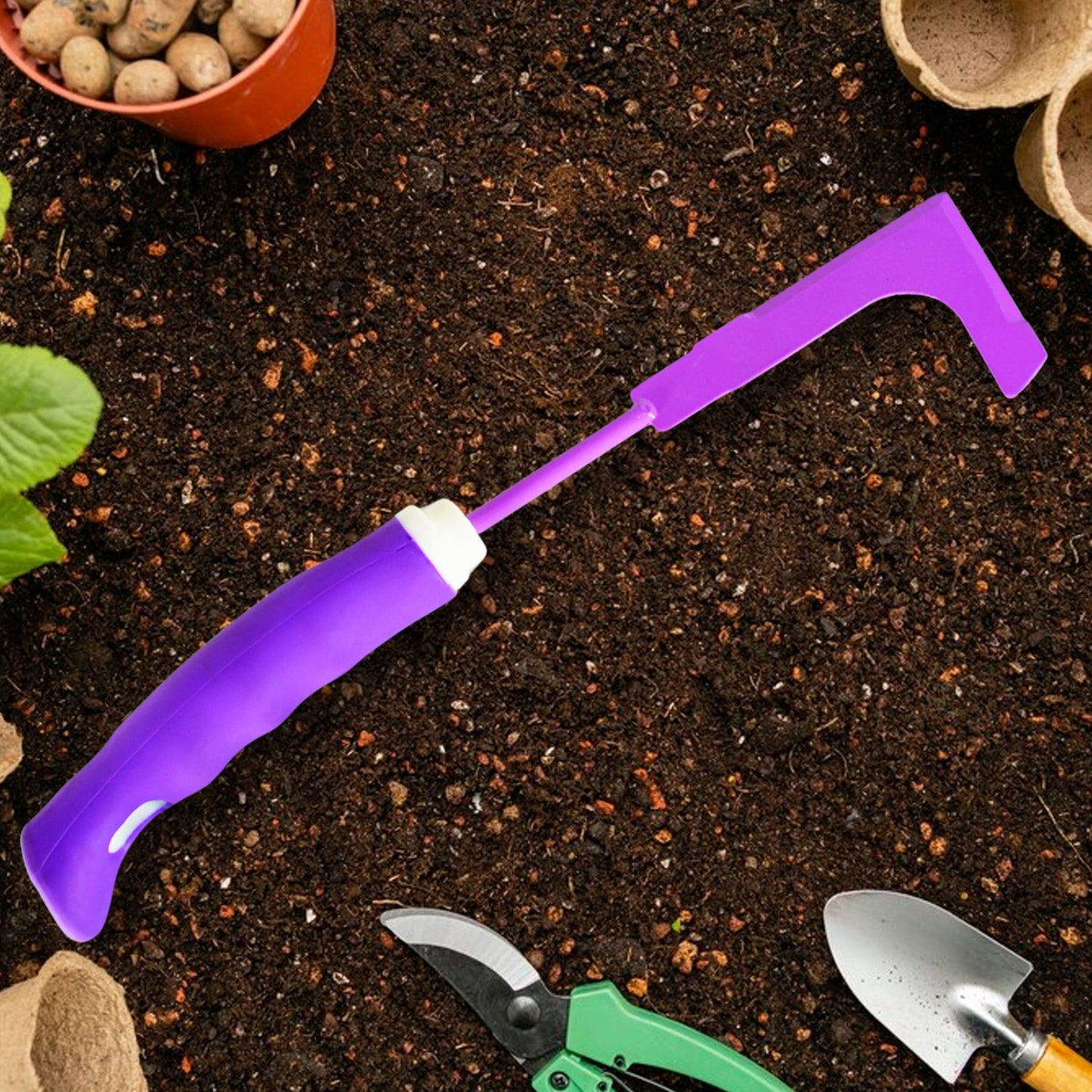 Heavy Duty Garden Tools, Gardening Tools Kit for Home Garden, Indoor and Outdoor Gardening for Plants, Agriculture, and Soil Tools (1 Pc) (5 Different Types Tool)