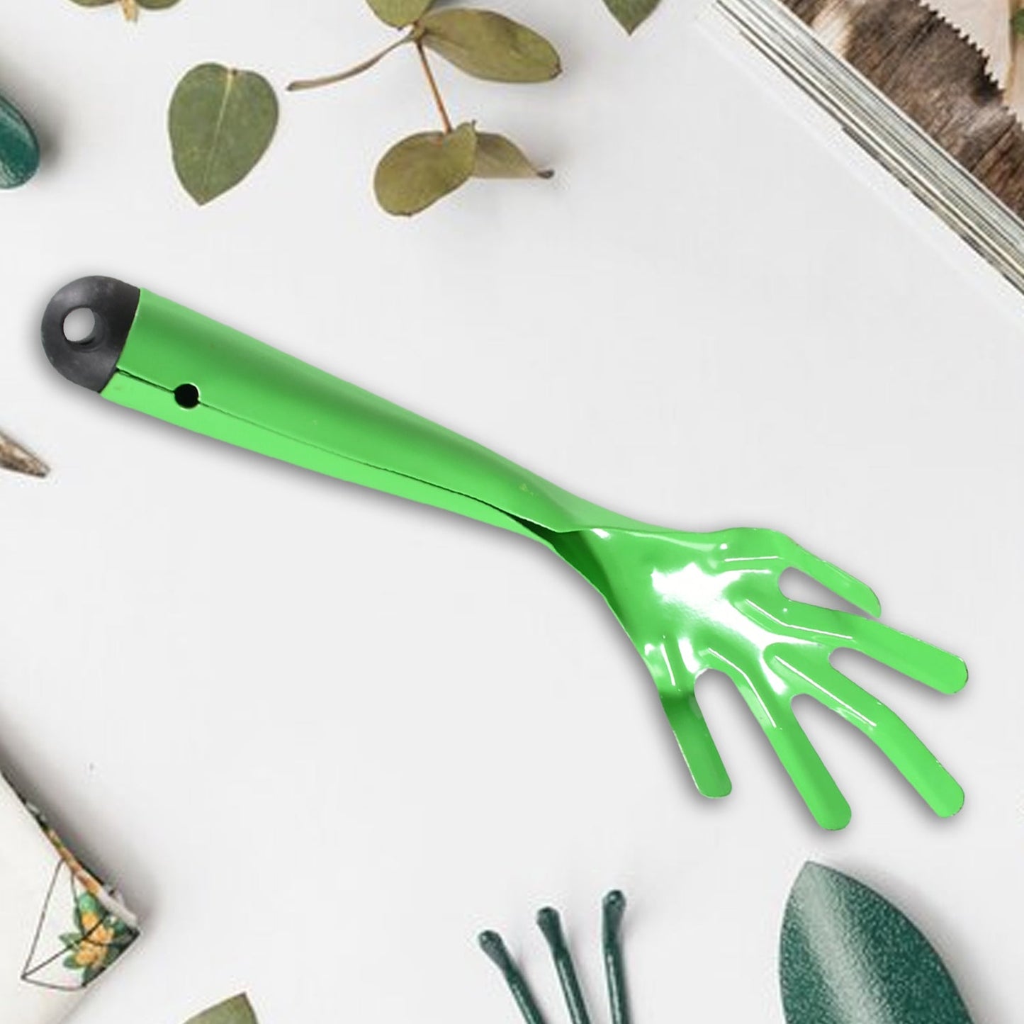 8531 Heavy Duty Garden Tools, Gardening Metal Hand Cultivator Tools for Home Garden, Indoor and Outdoor Gardening for Plants, Agriculture, and Soil Tools (1 Pc)