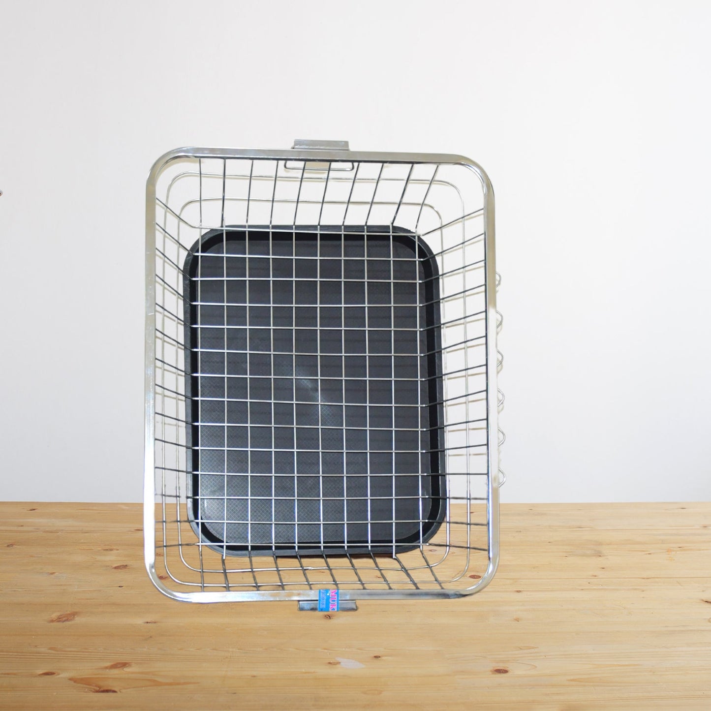 Dish Drainer Rack With Drip Tray Stainless Steel Dish Drainer Rack with Drip Tray, Utensil Drying Stand for Kitchen Plate Rack Bartan Basket for Kitchen Utensils/Dish Drying Rack with Drainer/Bartan Basket/Plate Stand ( 57 x 45 x 19 cm)