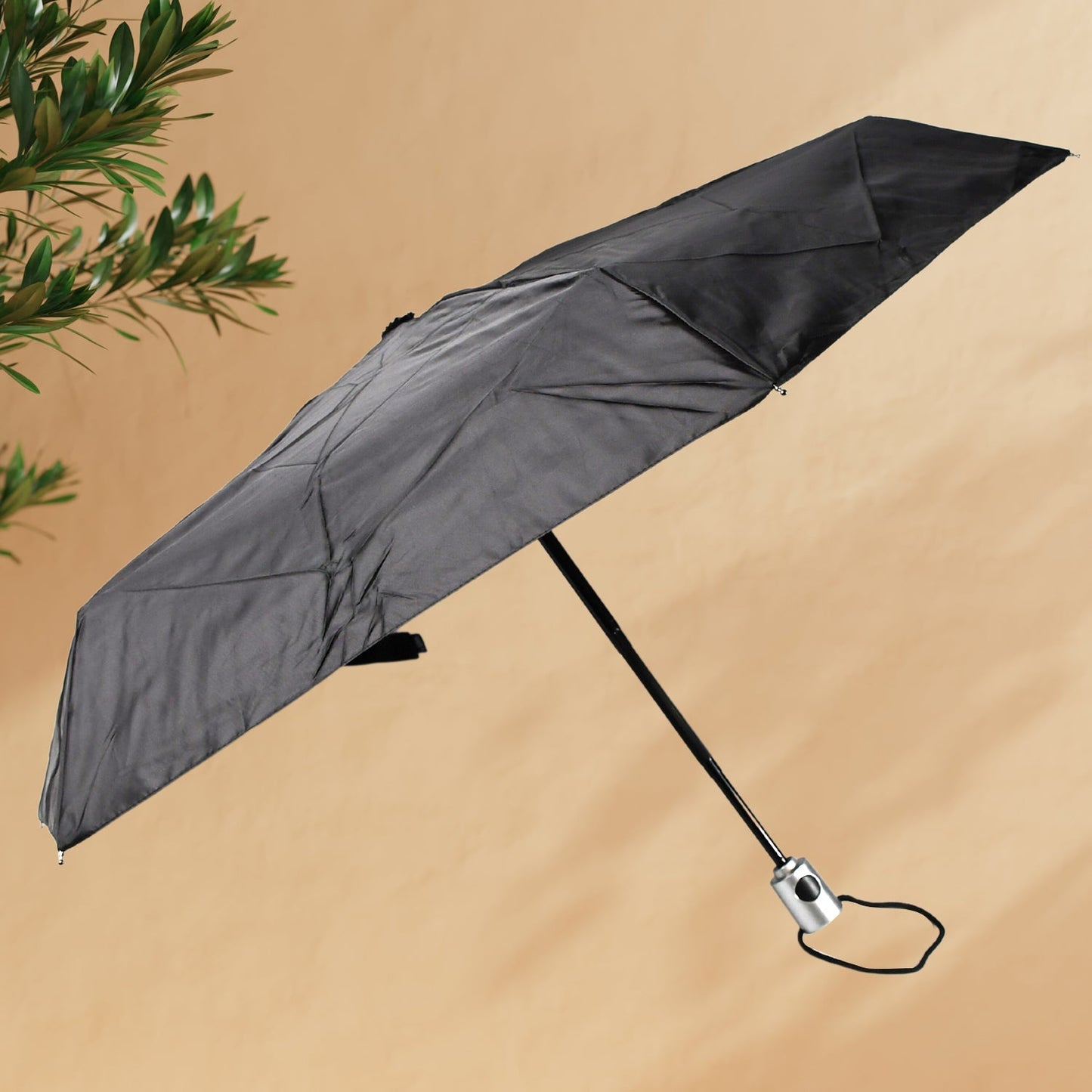 6817 Windproof Travel Umbrella - Compact, Light, Automatic, Strong and Portable - Wind Resistant, Small Folding Backpack Umbrella for Rain