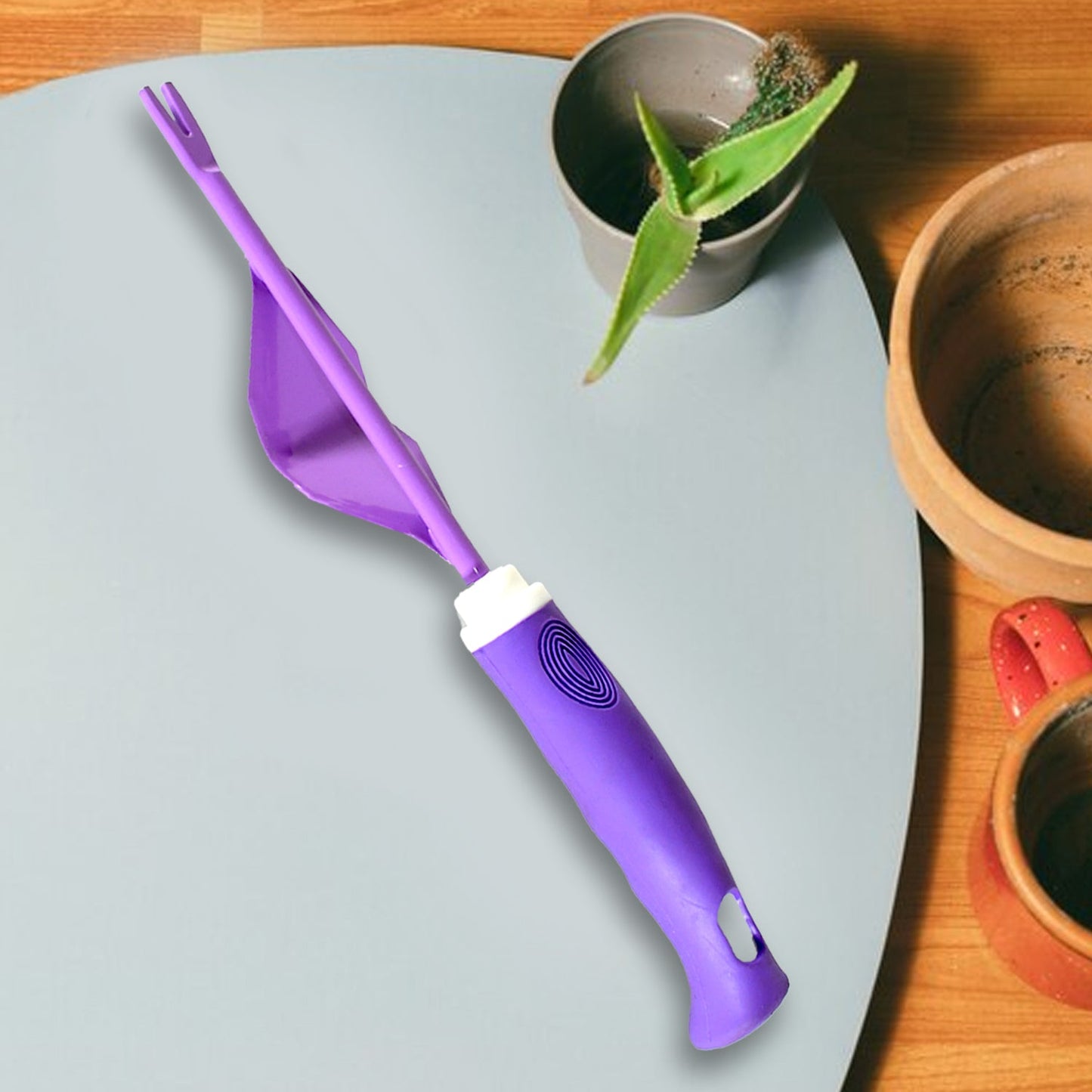 Heavy Duty Garden Tools, Gardening Tools Kit for Home Garden, Indoor and Outdoor Gardening for Plants, Agriculture, and Soil Tools (1 Pc) (5 Different Types Tool)