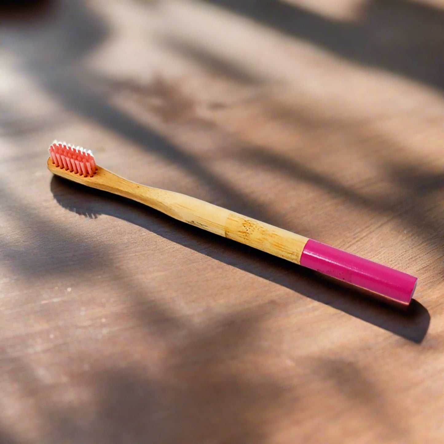 Bamboo Wooden Toothbrush Soft Bristles Toothbrush Wooden Child Bamboo Toothbrush Biodegradable Manual Toothbrush for Adult, Kids (2 Pc With Cover)