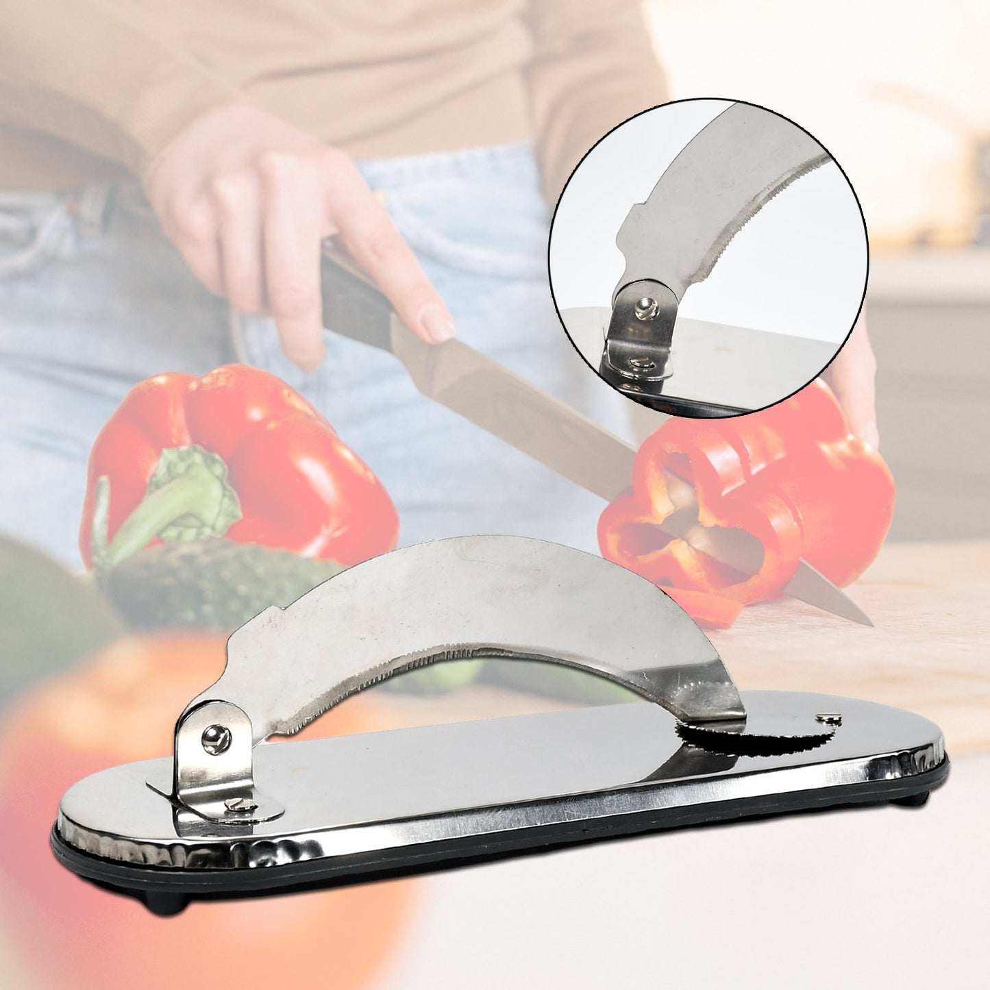 2841 Steel Vegetable Cutter Premium Quality Cutter For Fruit , Vegetable & Meat Cutting Use