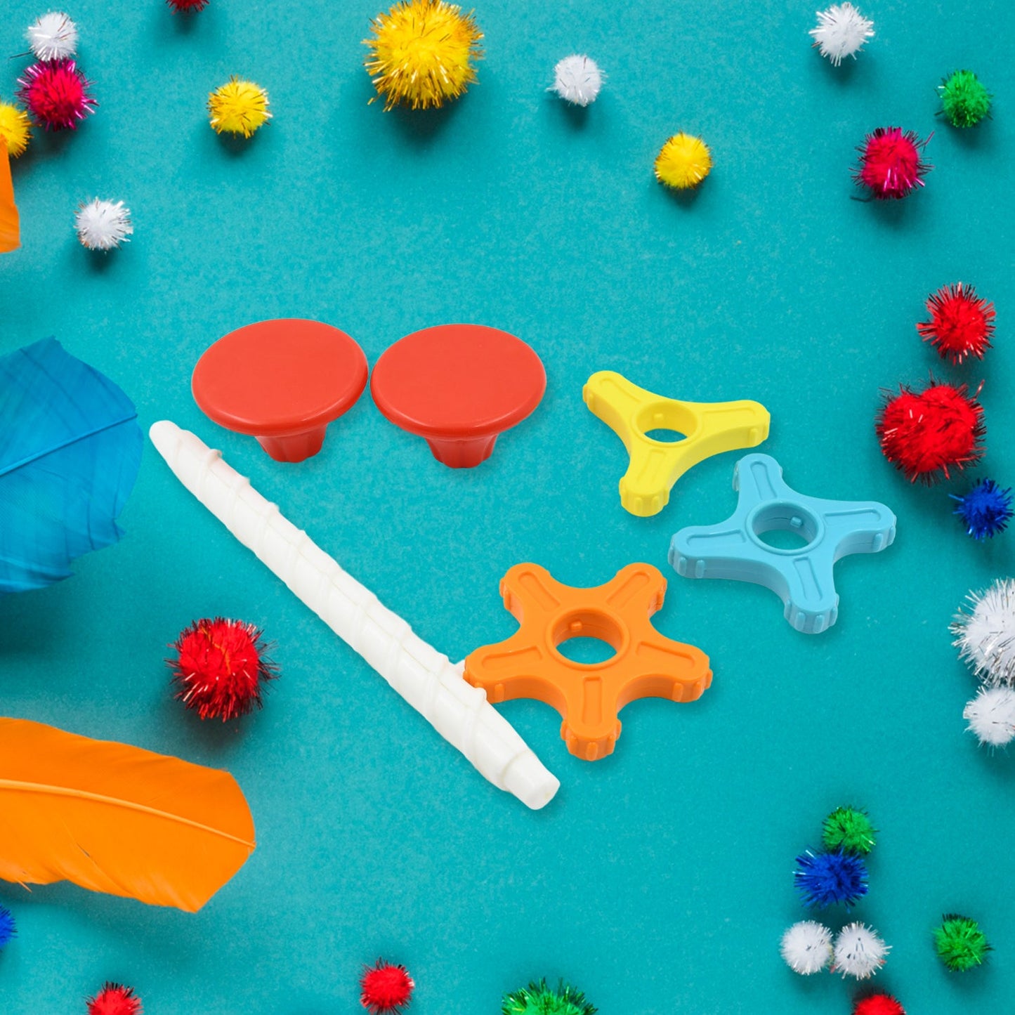 Baby Toy, Mini Spinner, Educational Toy, Tower, Kids Spinning Toy, Puzzle Funny Rotating Tower Toy High Quality Gift for Baby Brain Game Mini Capable of Developing Big Brains Toy (1 Pc)