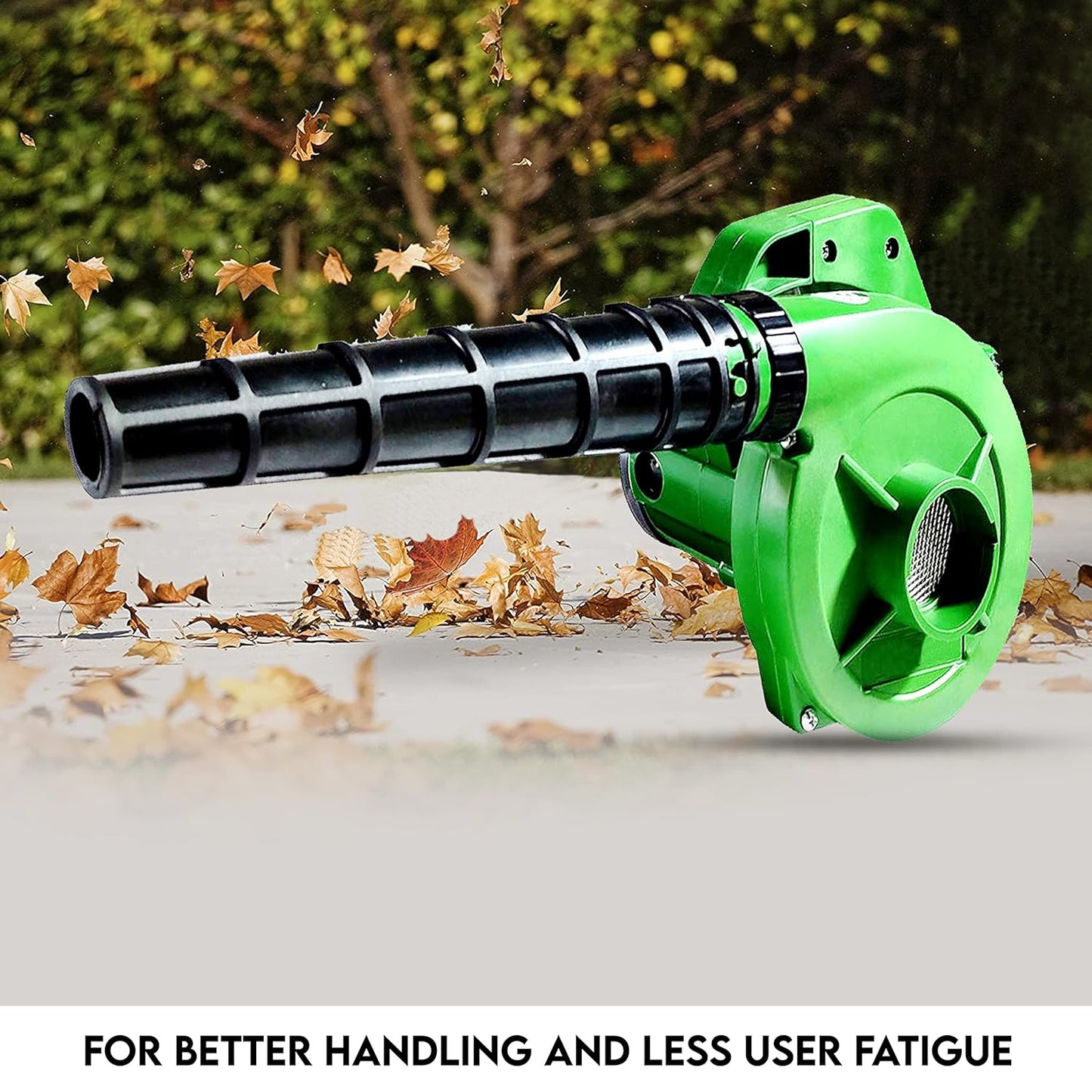 650V Blower Portable rifel Range Heavy Duty air Blower, Electric Air Blower for Home/Office/Car/Pc/Computer Dust/Garage/Patio/Garden Leaf/Trash Cleaning (350W, 2.3 m3/min, 13000 RPM, Green)