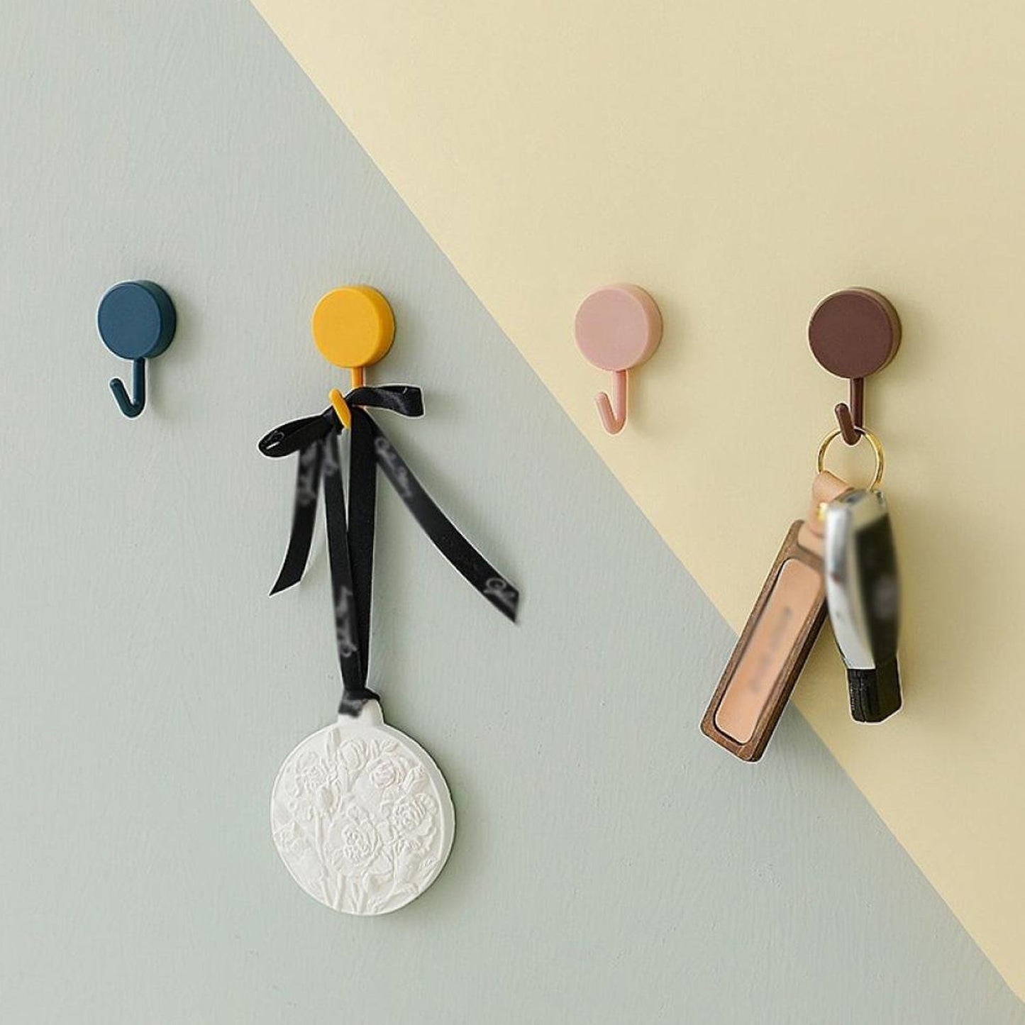 7475 Big Hook Adhesive hooks for wall Heavy Big Hook For Home , Bathroom & All Type Wall Use Hook