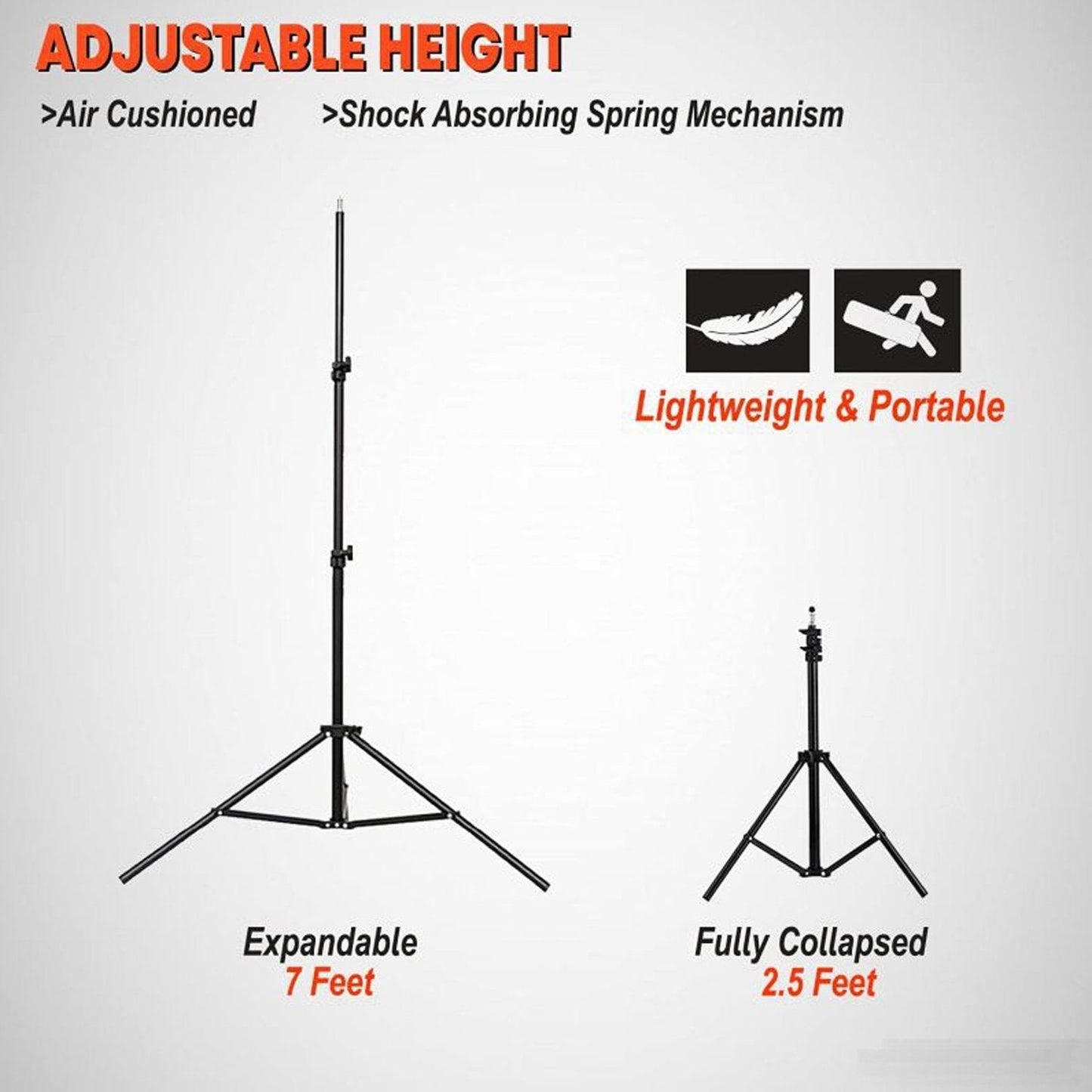 0328 Artists' Portable Lightweight Metal Display Easel with Free Weatherproof