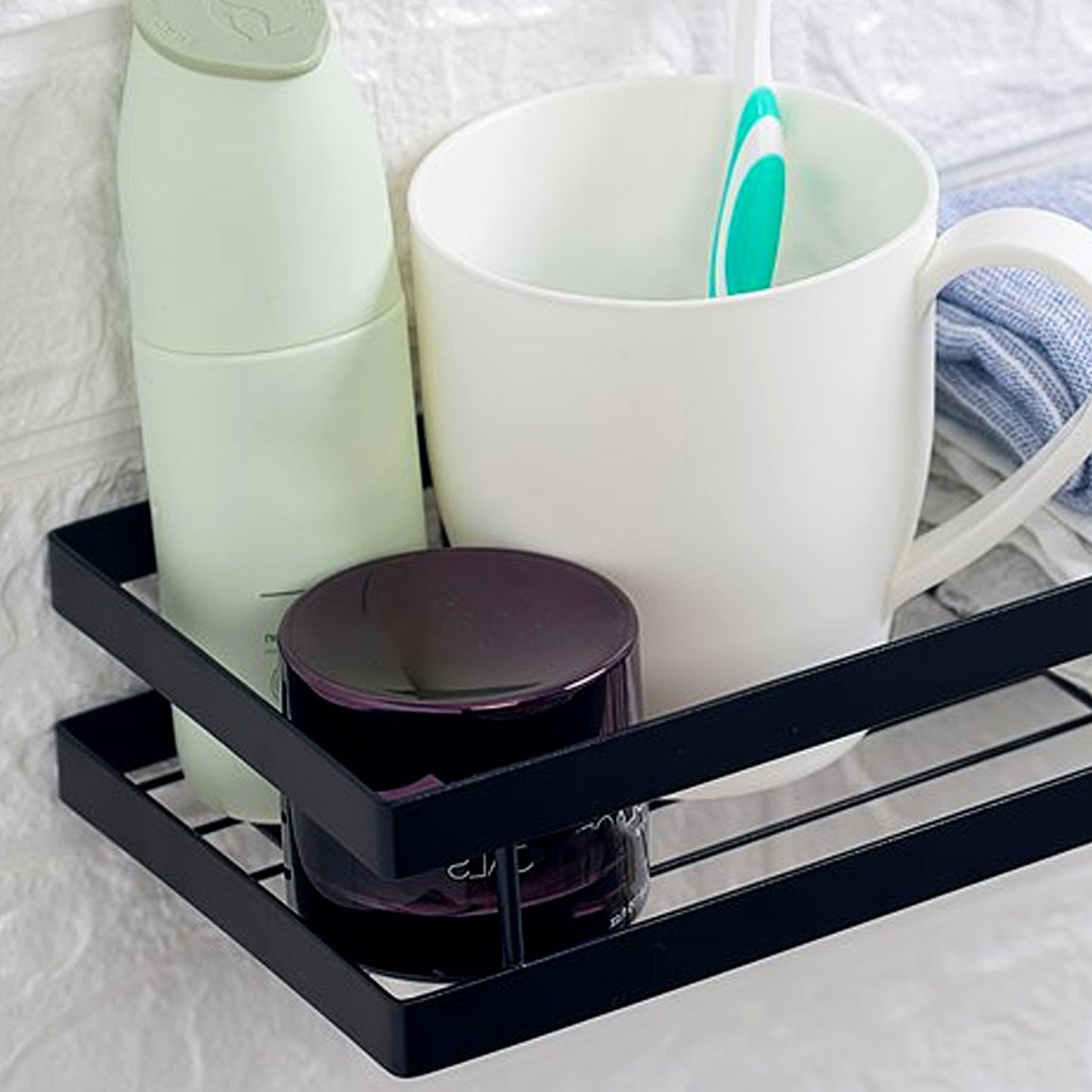 4924 35cm Metal Space Saving Multi-Purpose Kitchen Spice Rack Storage Organizer Shelf Stand .