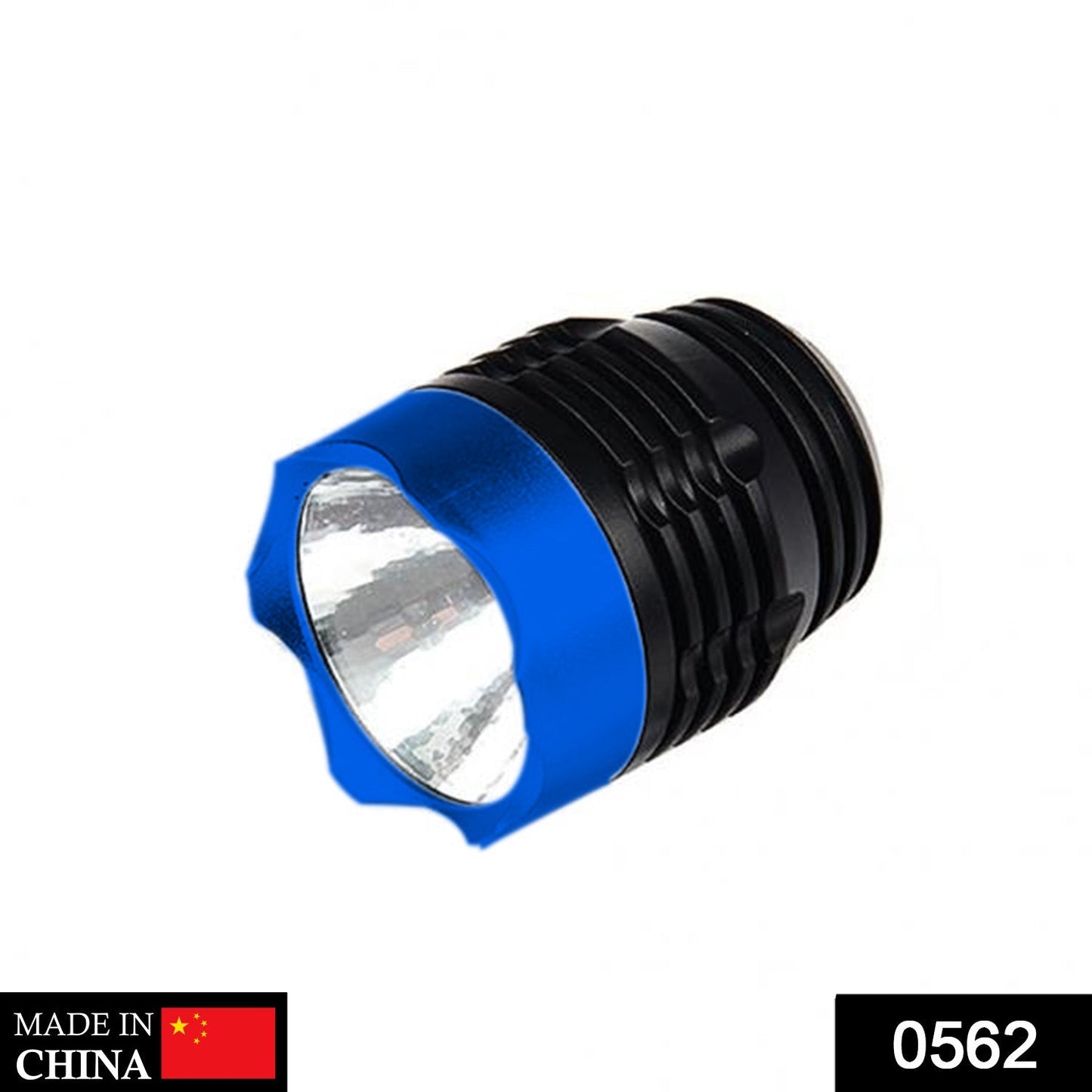 0562 Bicycle Front Light Zoomable LED Warning Lamp Torch Headlight Safety Bike Light