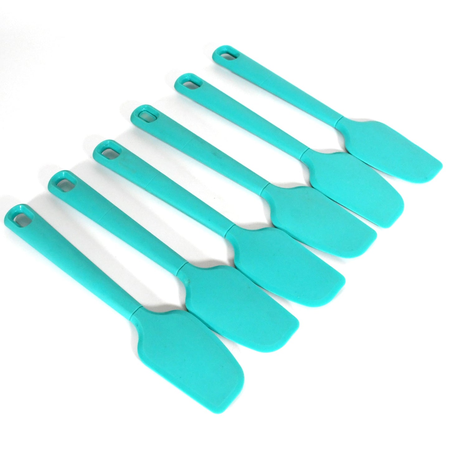 Multipurpose Silicone Spoon, Silicone Basting Spoon Non-Stick Kitchen Utensils Household Gadgets Heat-Resistant Non Stick Spoons Kitchen Cookware Items For Cooking and Baking (6 Pcs Set)