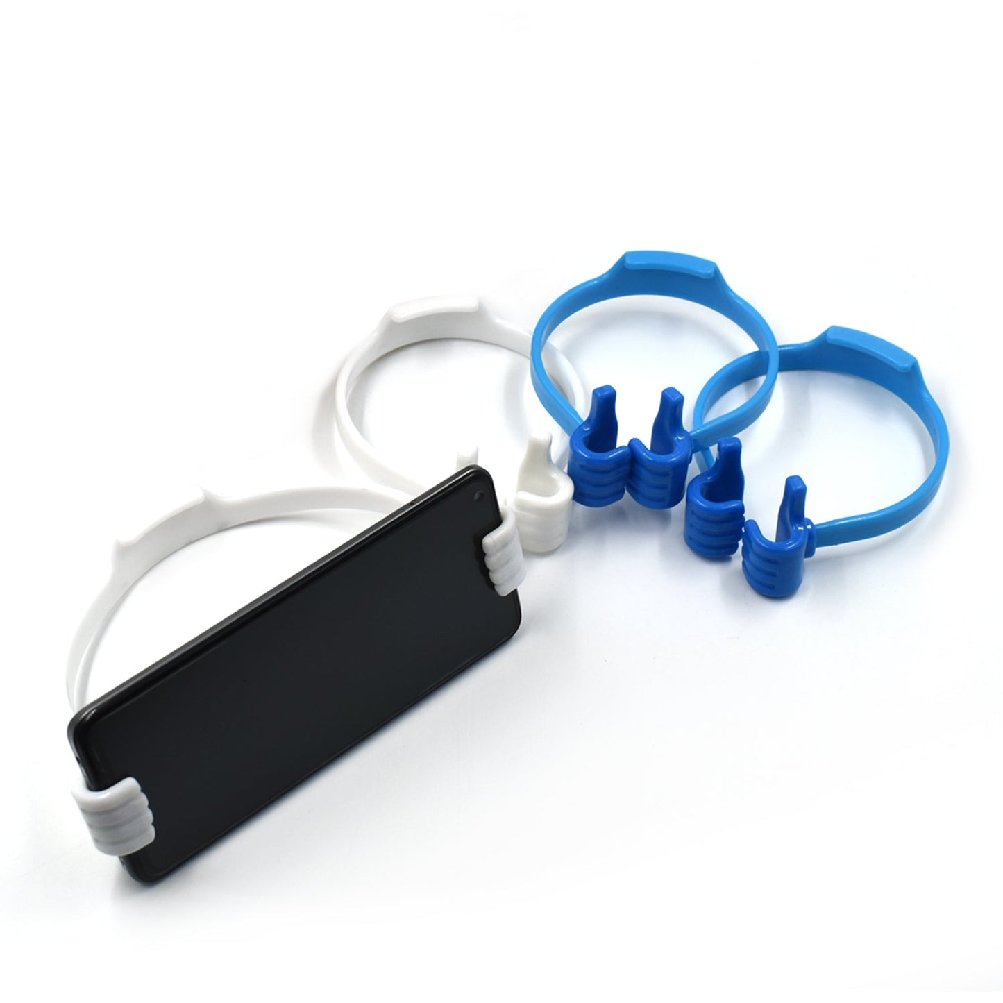 Hand Shape Mobile Stand used in all kinds of places including household and offices as a mobile supporting stand (1 Pc / With Color Box)