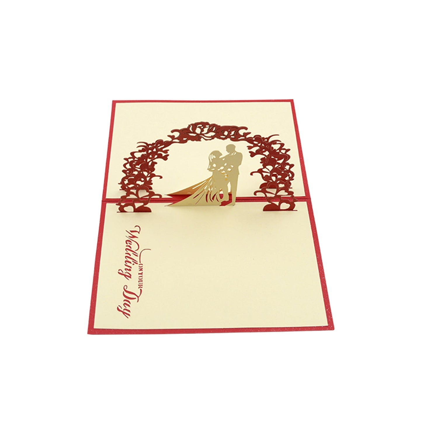 3D Paper Wish Card High Quality Paper Card All Design Card Good Wishing Card (All 3D Card Birthday Greeting Cards, Wedding Day Gift Card, Merry Christmas Card (1 Pc)