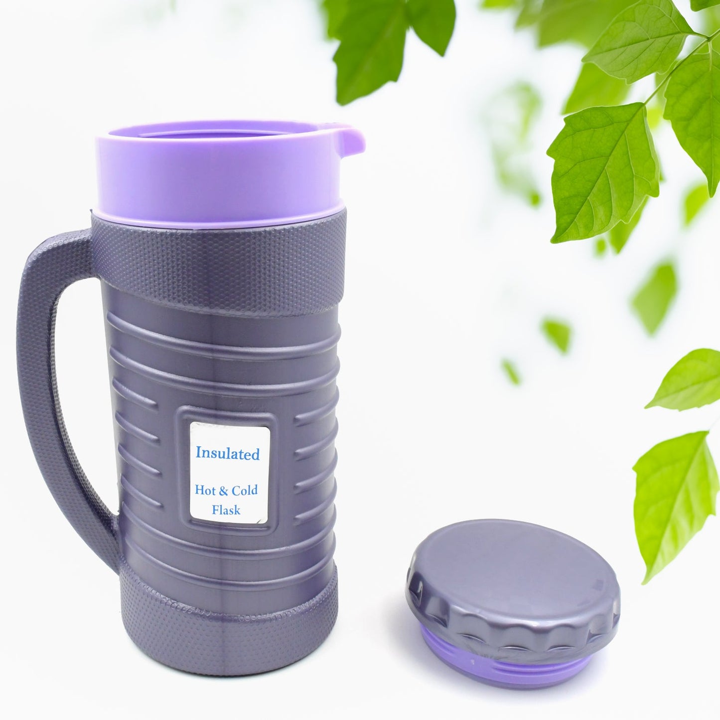 Thermos Insulated Flask or hot Kettle, Plastic innner Steel, Insulated Tea Kettle Hot and Cold Premium Tea Kettle Kettle | Easy to Carry | Leak Proof | Tea Jug | Coffee Jug | Water Jug | Hot Beverag (1200 Ml, 1700ML )