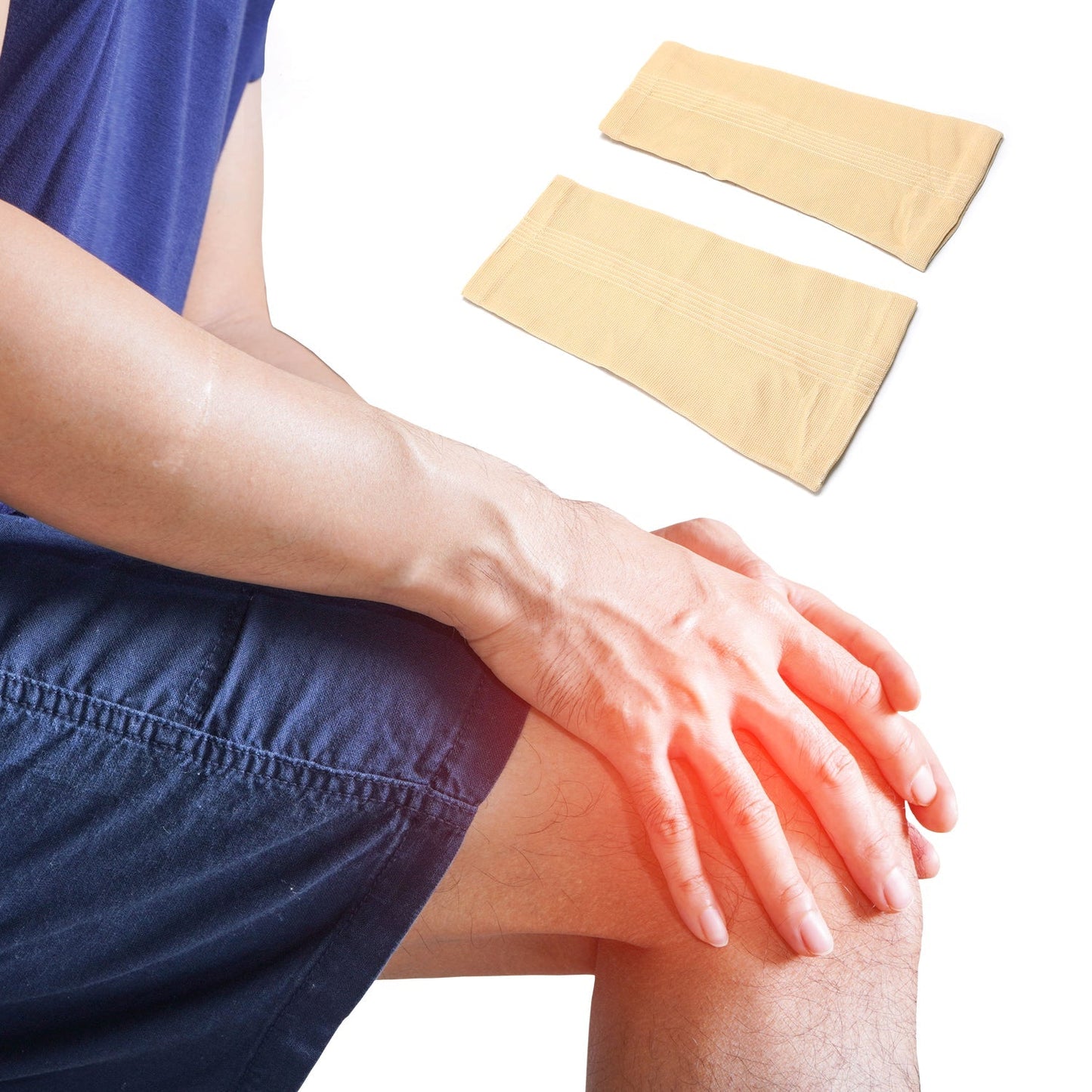 6606A KNEE PROTECTER FOR KNEE SUPPORTER ELASTIC PROTECTER ( XXL )