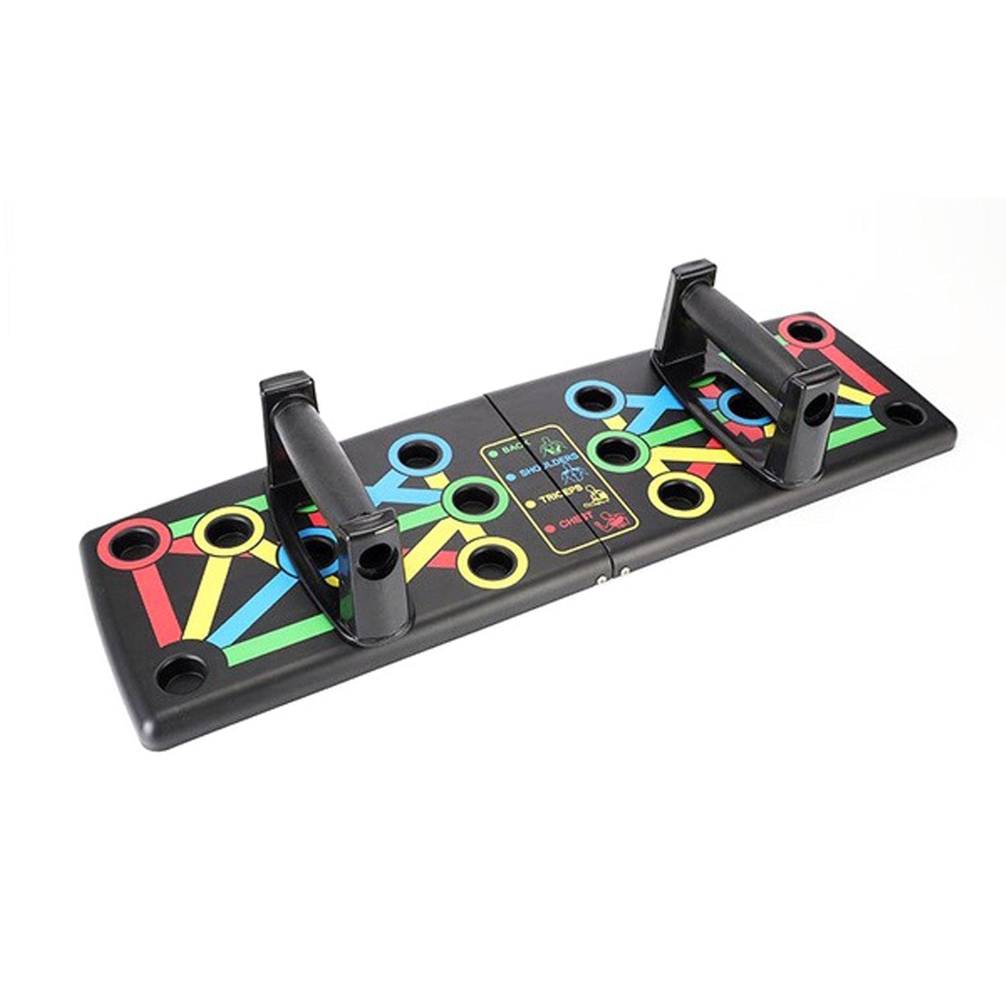 6650 Body Building Portable Push Up Board System with Strong Grip Handle for Chest Press, Gym & Home Exercise, Strength Training, Dips/Push Up Stand for Men & Women