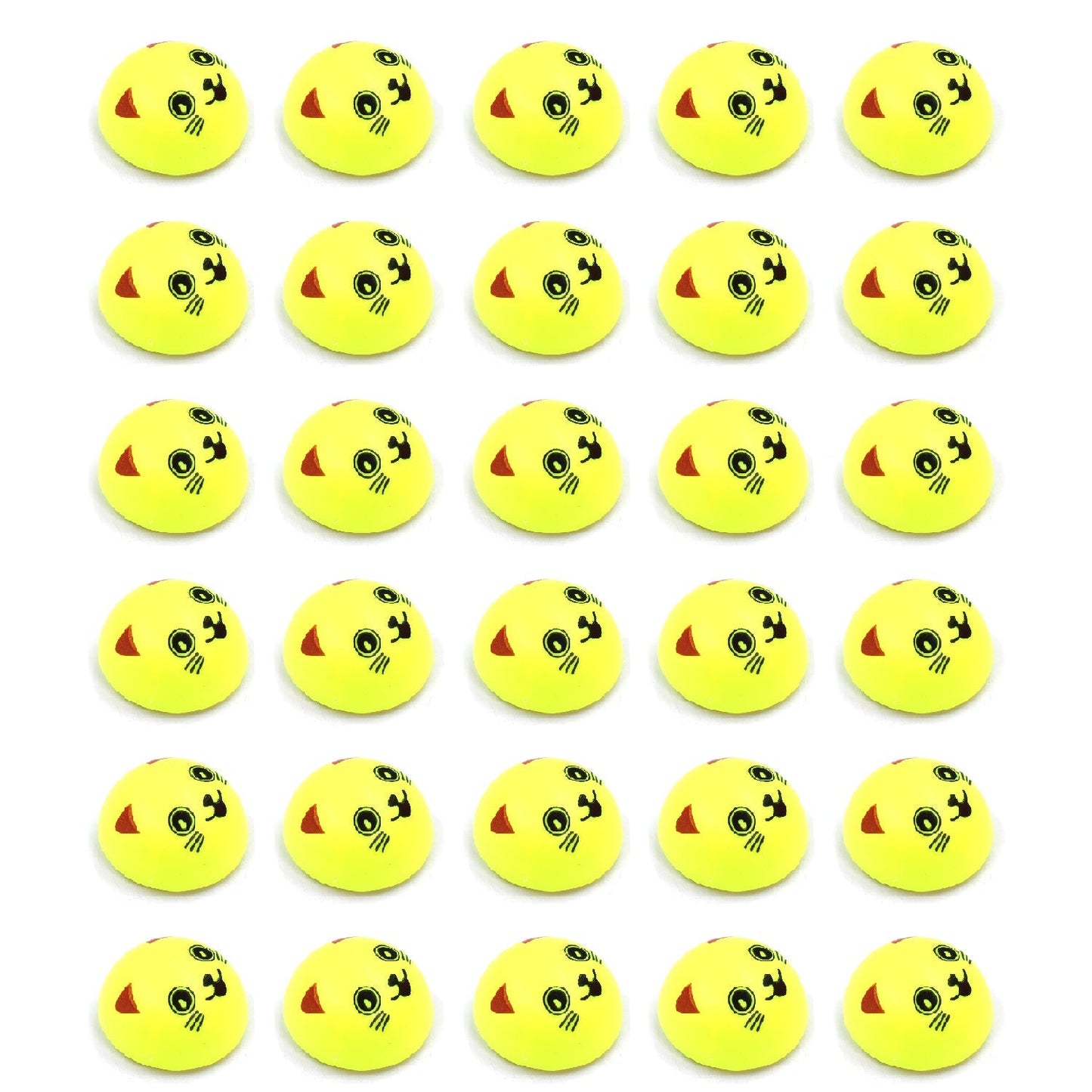 4419 30PCS PULL BACK SMILEY TOY