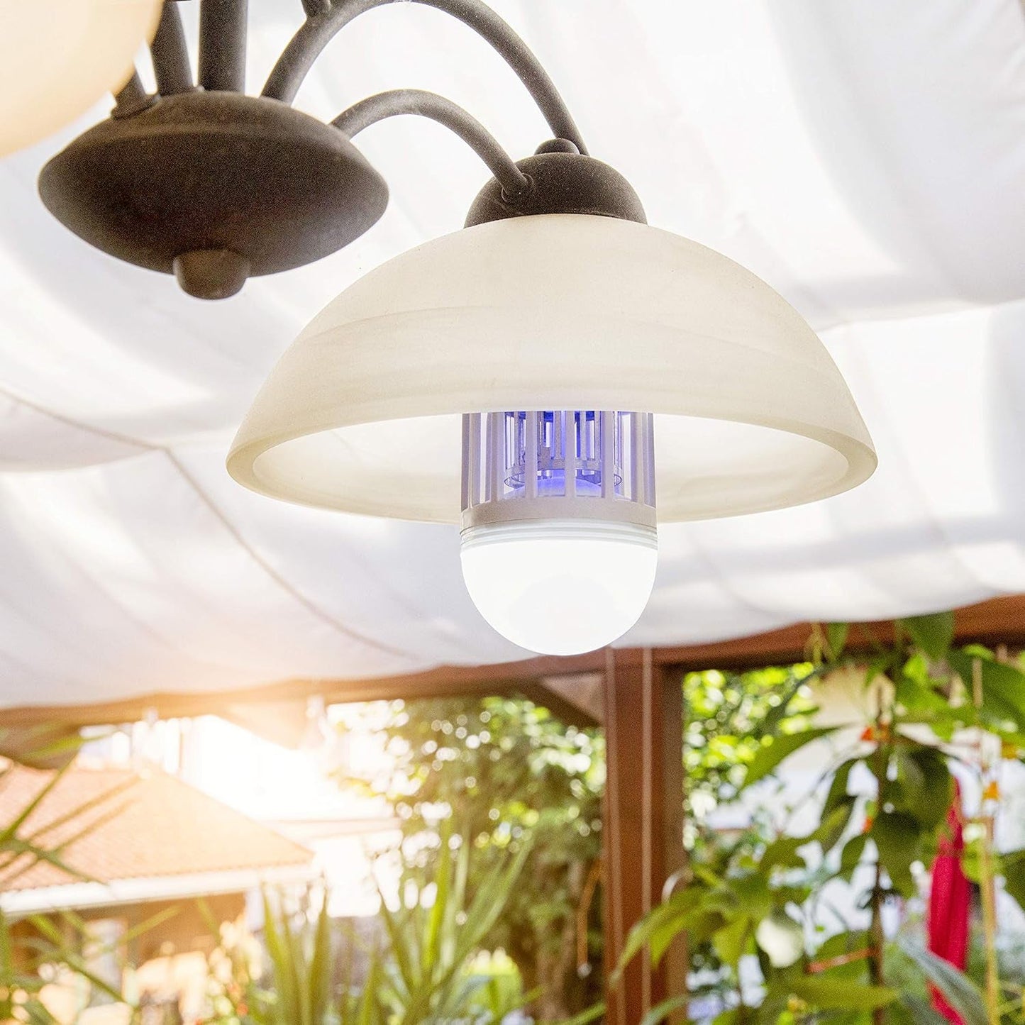 15W Mosquito Killer Lamp E27 Summer Moths Flying Insects Led Zapper Mosquito Killer Lamp Light Bulb Household