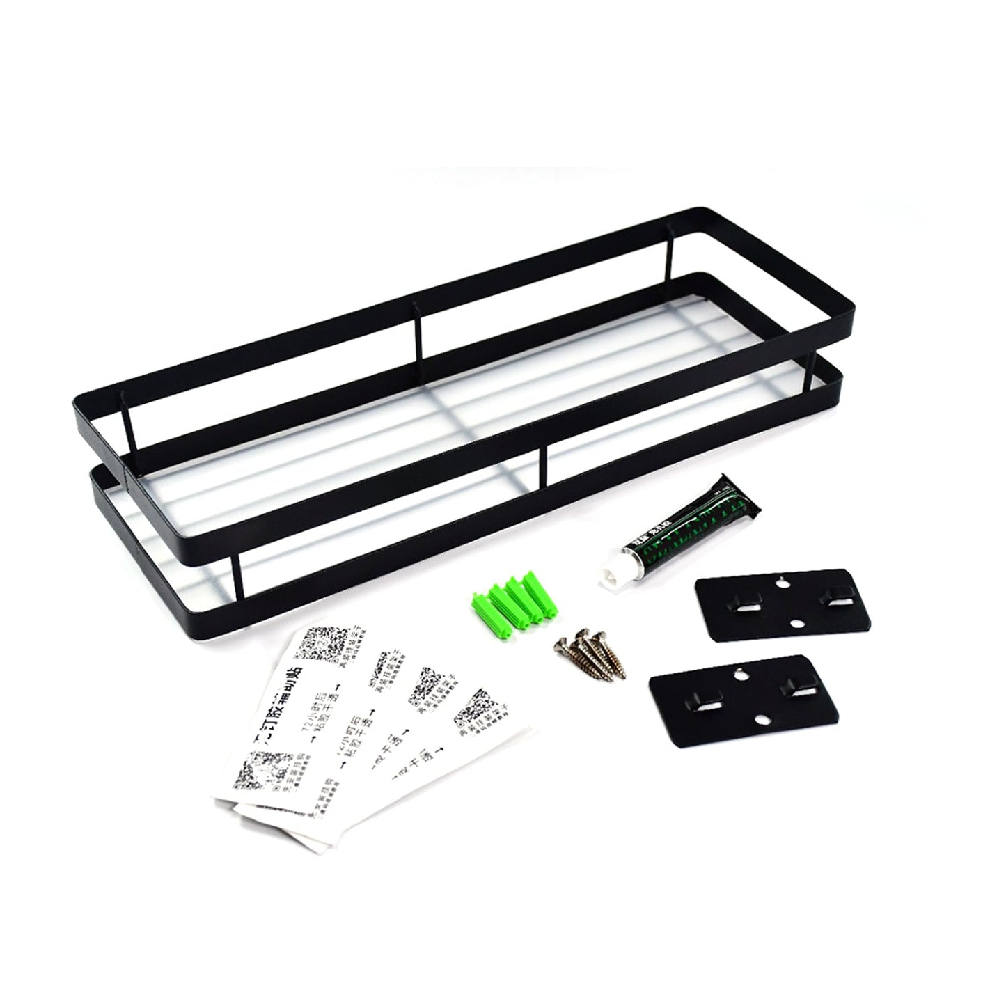 4924 35cm Metal Space Saving Multi-Purpose Kitchen Spice Rack Storage Organizer Shelf Stand .