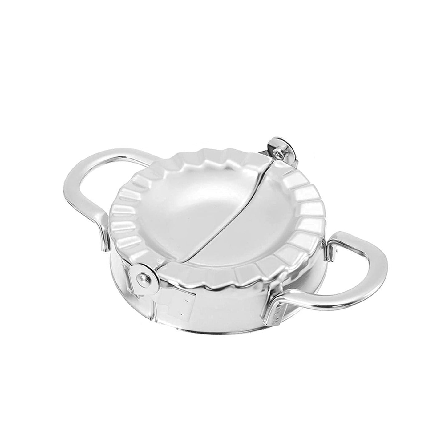 2219 Stainless Steel Dumpling Maker, Dough Cutter Pie Mold Tool.