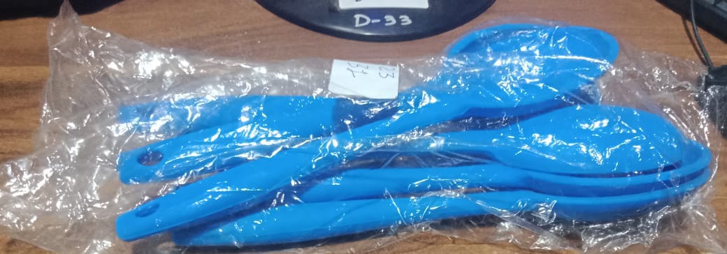 Multipurpose Silicone Spoon, Silicone Basting Spoon Non-Stick Kitchen Utensils Household Gadgets Heat-Resistant Non Stick Spoons Kitchen Cookware Items For Cooking and Baking (6 Pcs Set)