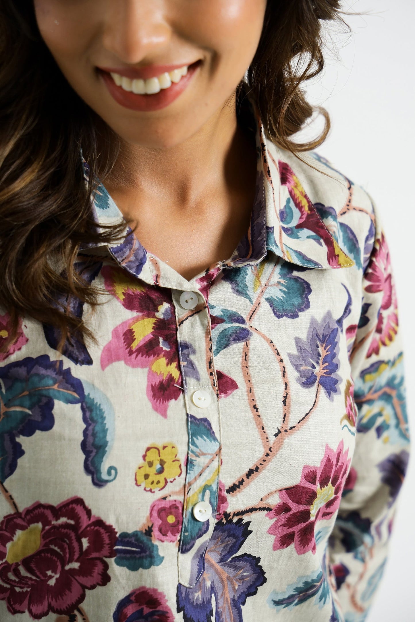 Multi Colour Cotton Rayon Woman's Wear Co-Ords Set