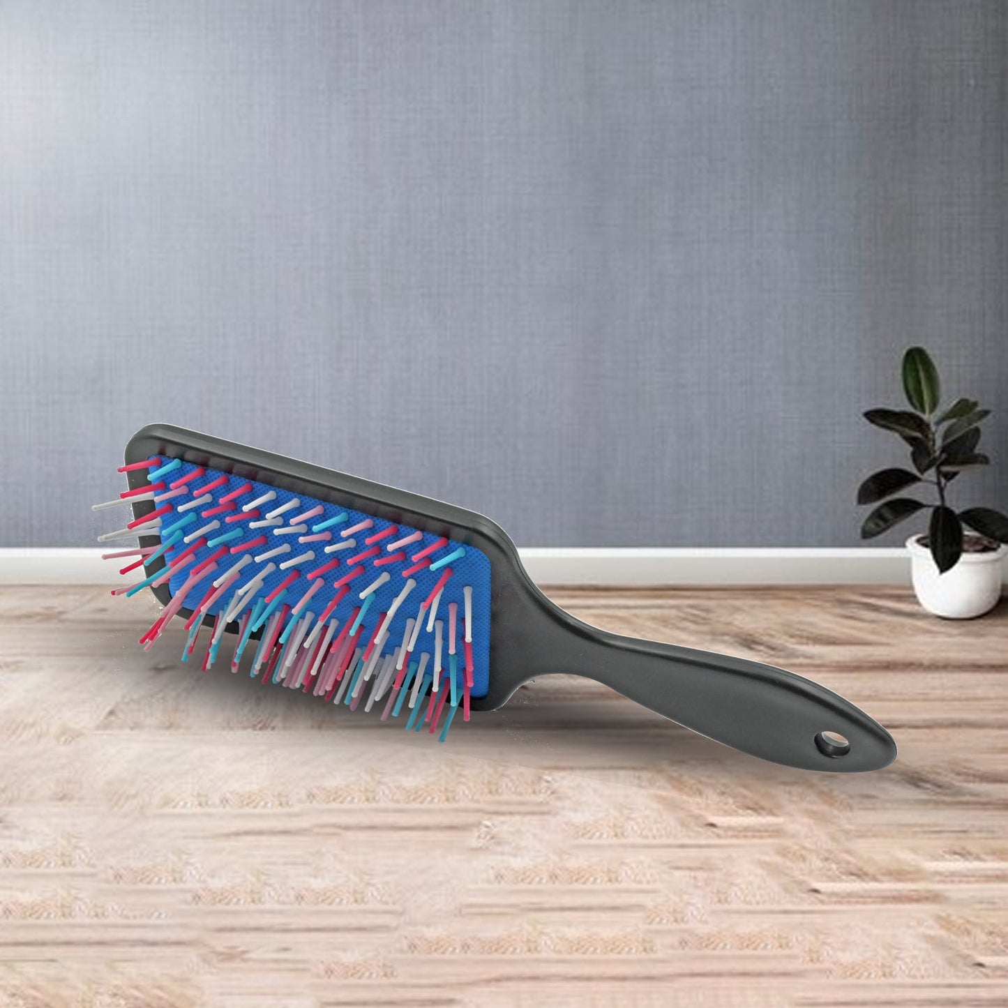 Massage Comb, Massage Hair Brush Ergonomic Matt Disappointment for Straight Curly Hair Cushion Curly Hair Comb For Detangling Professional Comb For Men And Women for All Hair Types, Home Salon DIY Hairdressing Tool (1 Pc)