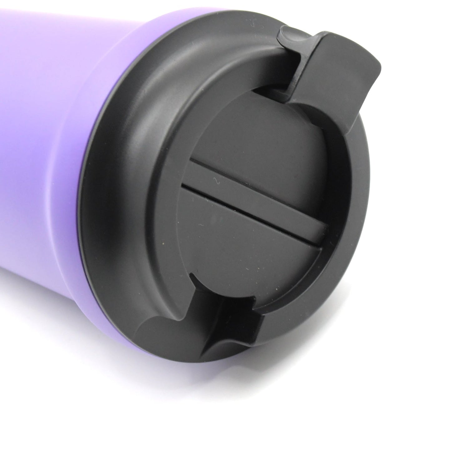 Inside Stainless Steel & Outside Plastic Vacuum Insulated Insulated Coffee Cups Double Walled Travel Mug, Car Coffee Mug with Leak Proof Lid Reusable Thermal Cup for Hot Cold Drinks Coffee, Tea (1 Pc 450ML)