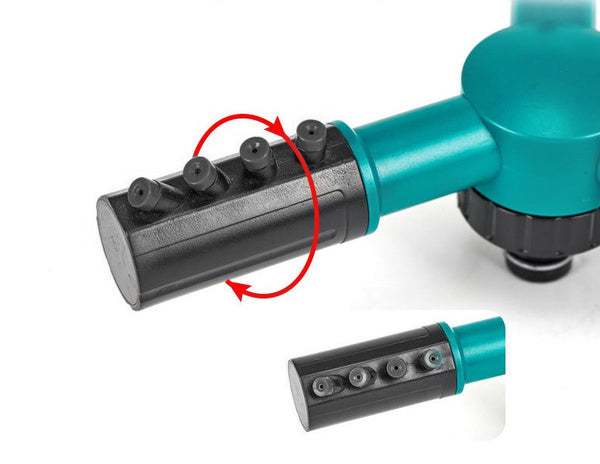 1677 3 Arm 360° Sector Rotating Water Sprinkler Garden Pipe Hose Irrigation Yard
