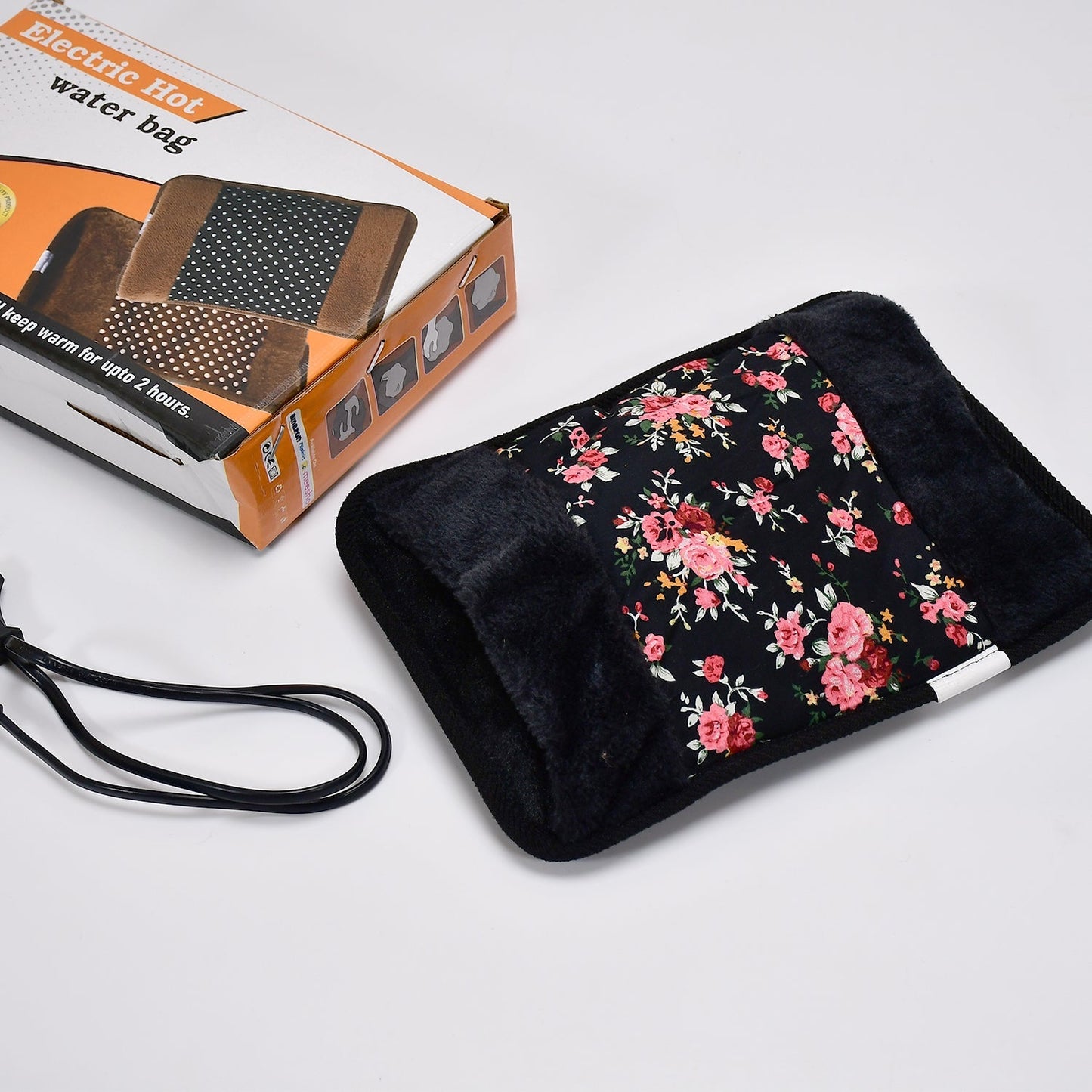 6638 Electric hot water bag with Fur Velvet heating bag, hot water bag, Heating Pad, Heat Pouch Hot Water Bag.