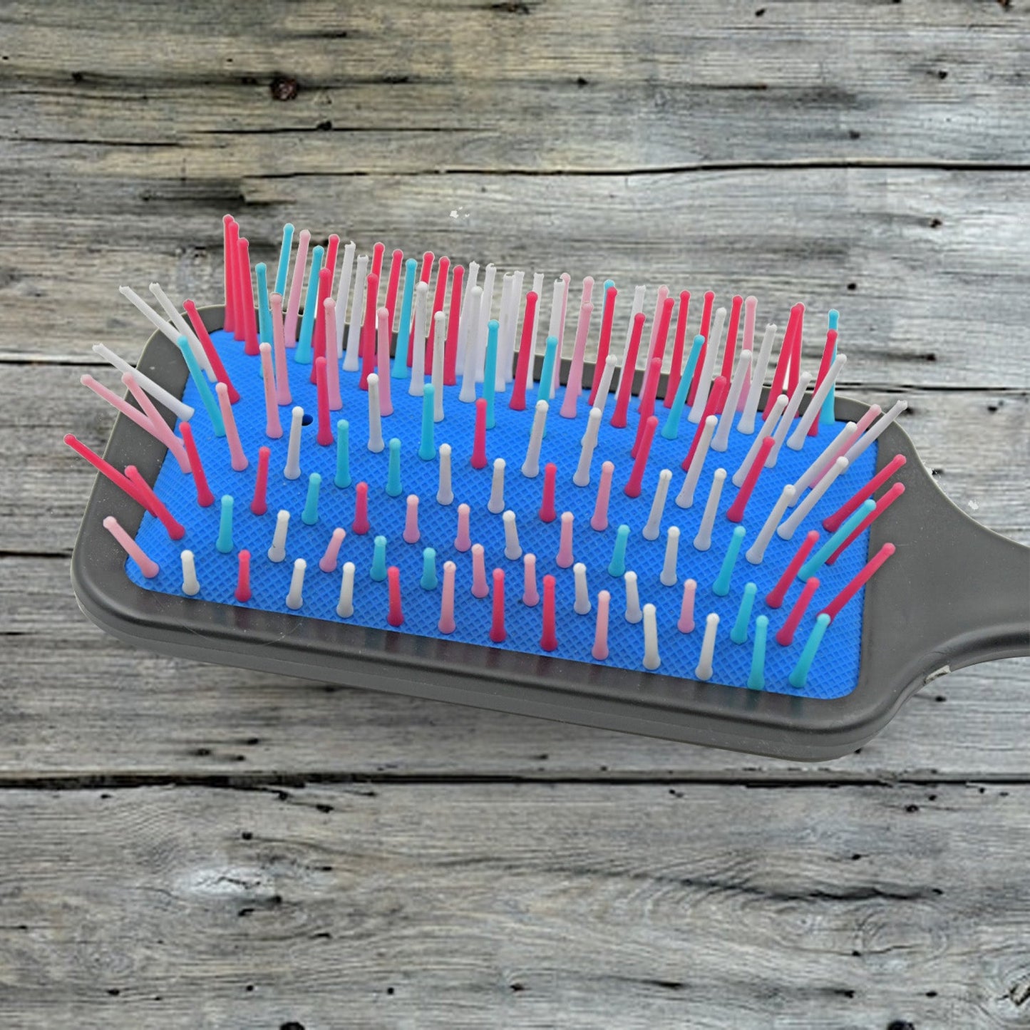 8482 Massage Comb, Massage Hair Brush Ergonomic Matt Disappointment for Straight Curly Hair Cushion Curly Hair Comb For Detangling Professional Comb For Men And Women for All Hair Types, Home Salon DIY Hairdressing Tool (1 Pc)