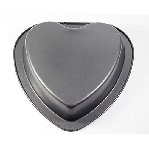 2209 Heart Shape Cake Mould Non Stick Steel 1 kg Cake Baking Tray ( 23cm)