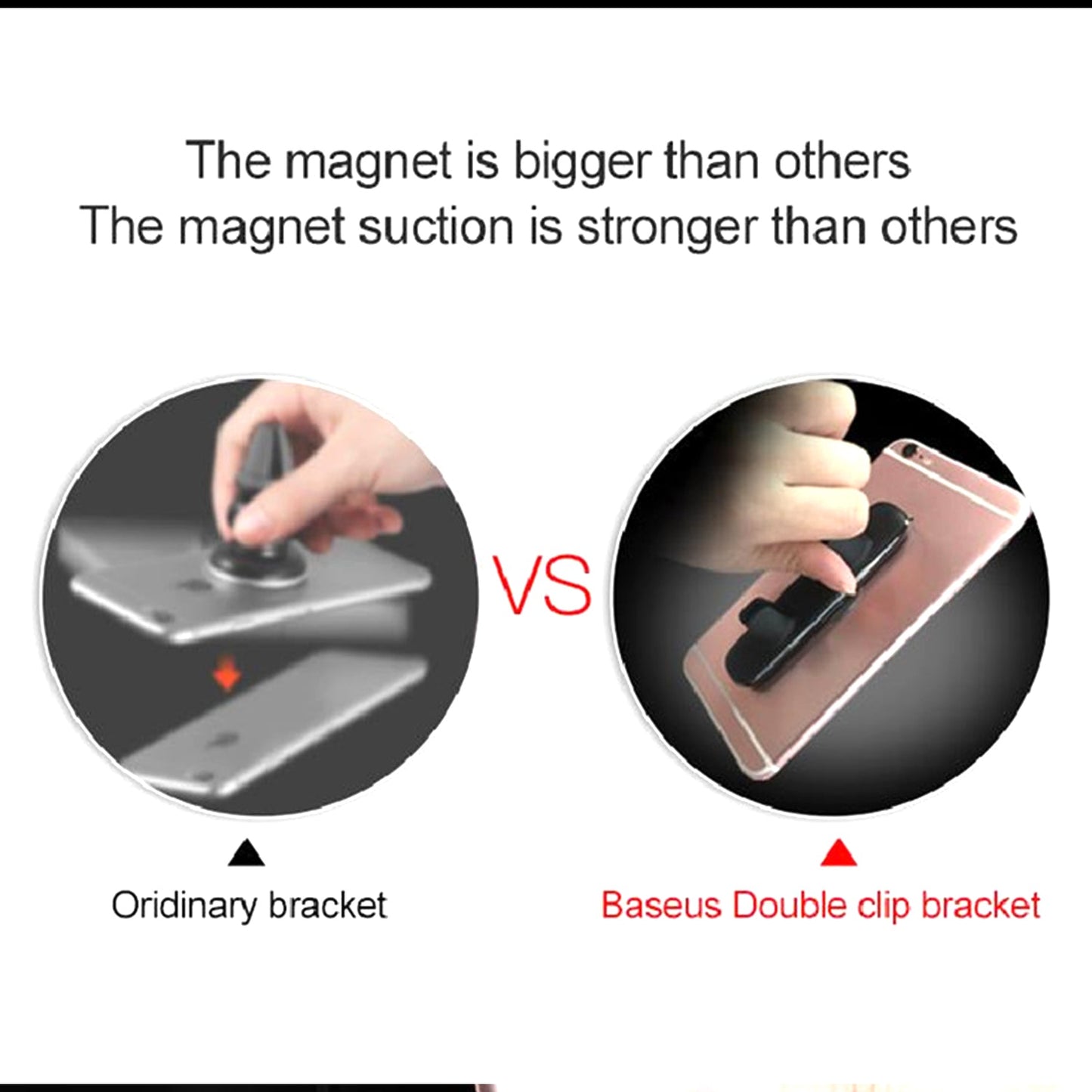 4698 Magnetic Car Phone Holder for Smartphone Mobile