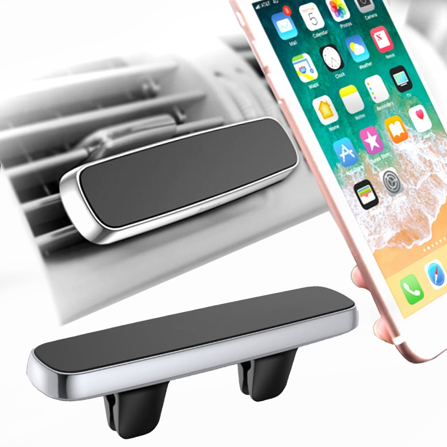 4698 Magnetic Car Phone Holder for Smartphone Mobile
