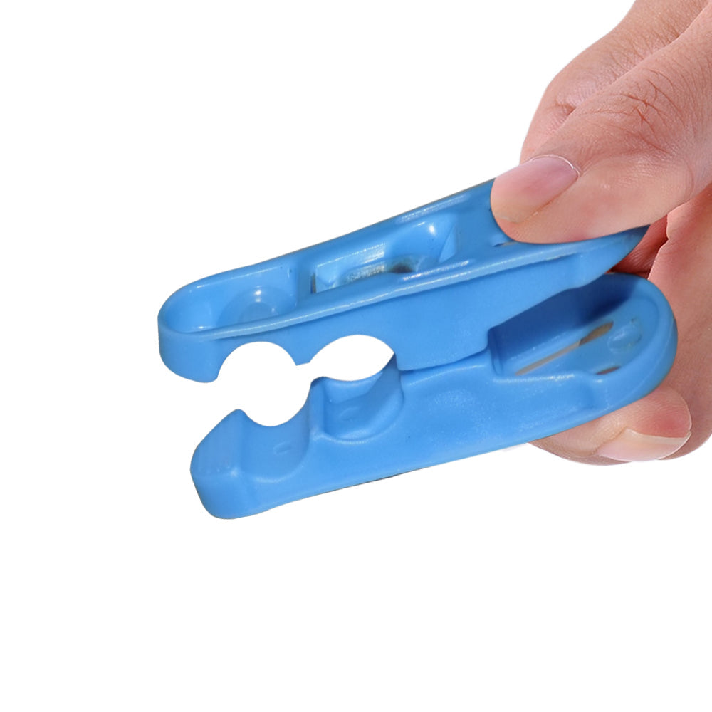 1368 Cloth Drying Non-Slip Light Plastic Clips (Multicolour) (Pack of 12)