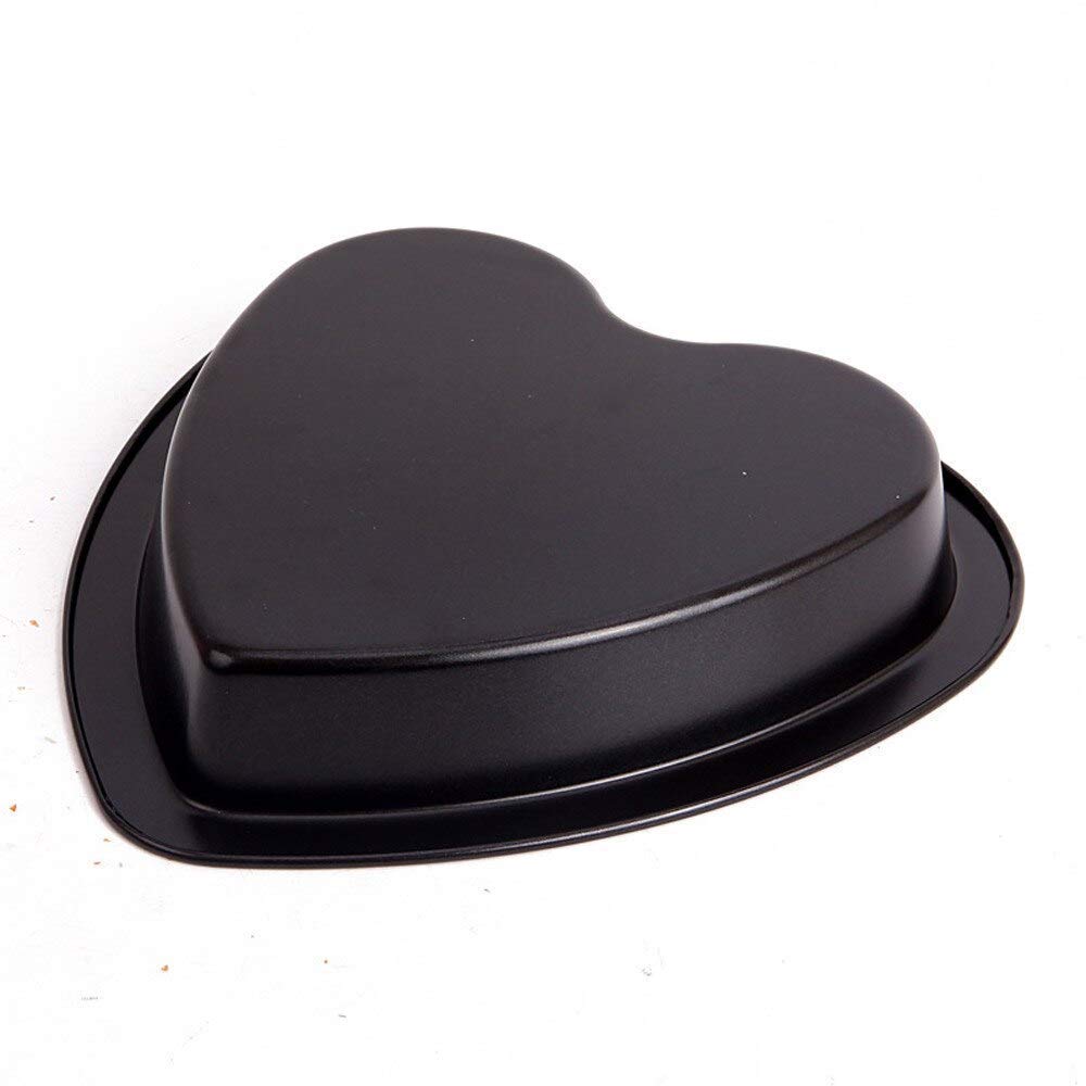 2209 Heart Shape Cake Mould Non Stick Steel 1 kg Cake Baking Tray ( 23cm)