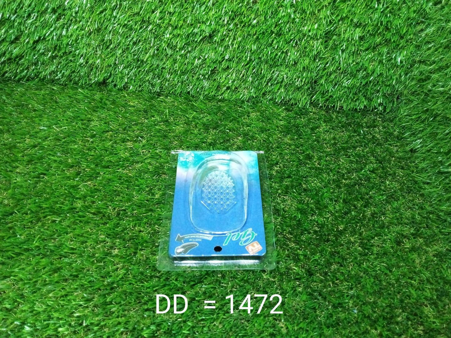 1472 Silicone Gel Heel Pad Protector Insole Cups for Heel Swelling Pain Relief