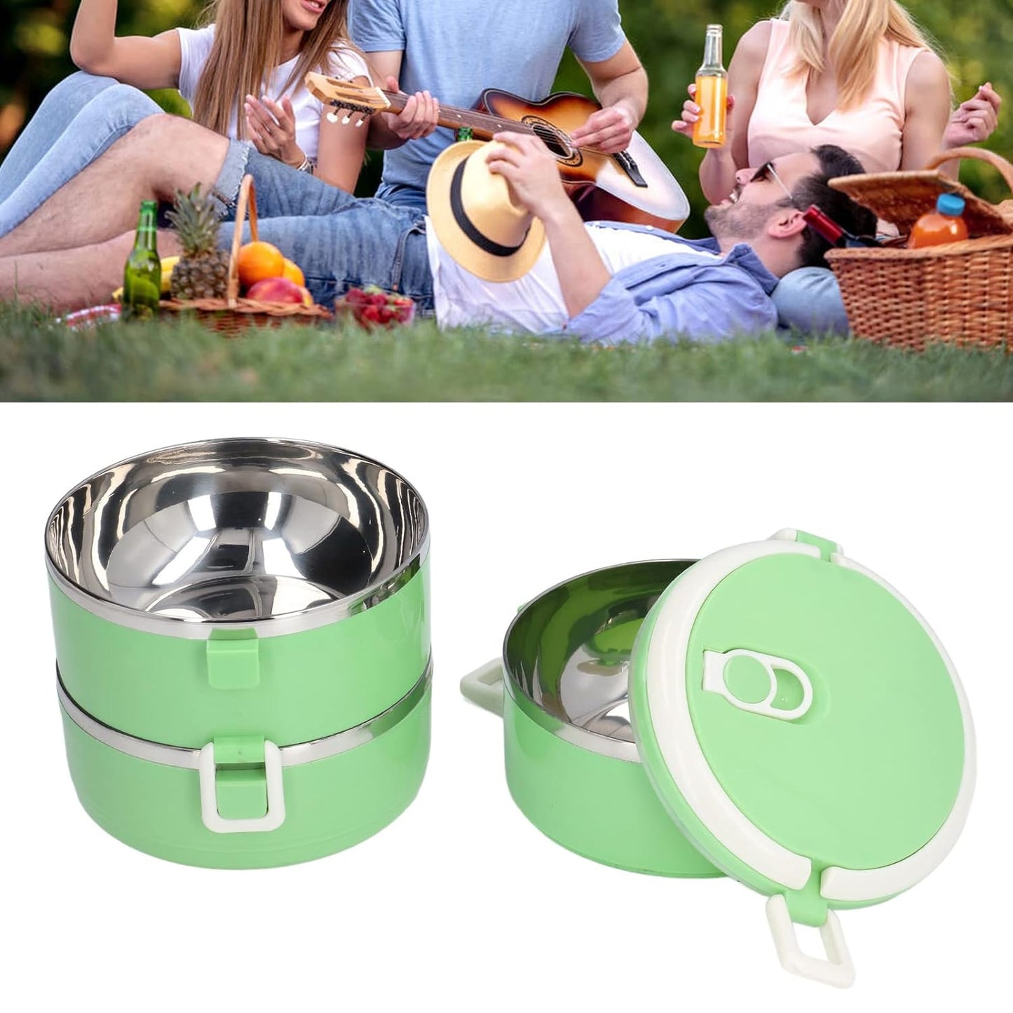 3 Layer Doraemon Lunch Box Tiffin High Quality Steel Lunch Box 3 Layer Tiffin For School ,Office & Traveling Use