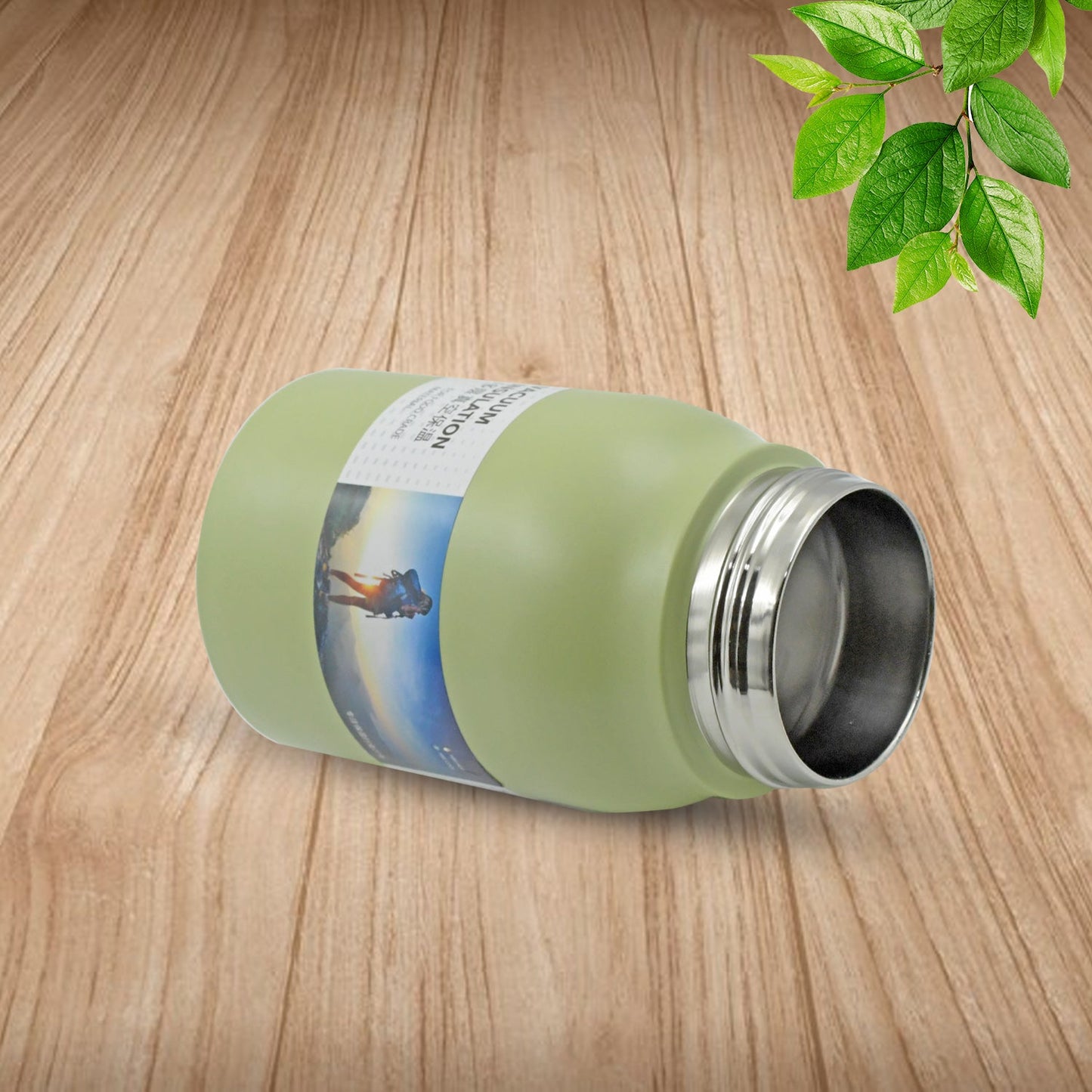 6467 Premium Stainless Steel Vacuum Insulated Bottle Water Flask Vacuum Hot Cold For Kids / Travelling Water Bottle for Kids with Straw, Thermos For office / Gym /School (1000 ML)