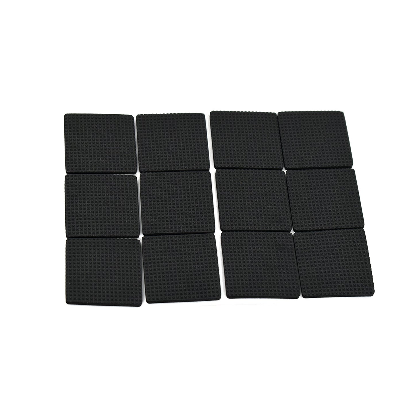 9040 12Pcs Self Adhesive Non-Slip for Protecting Tiles, Shiny Hard Wood Floor