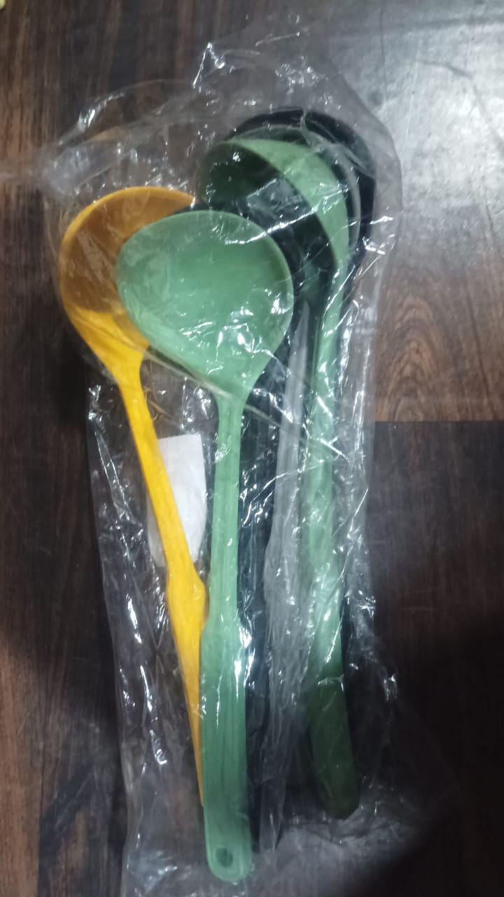 Multipurpose Silicone Spoon, Silicone Basting Spoon Non-Stick Kitchen Utensils Household Gadgets Heat-Resistant Non Stick Spoons Kitchen Cookware Items For Cooking and Baking (6 Pcs Set)