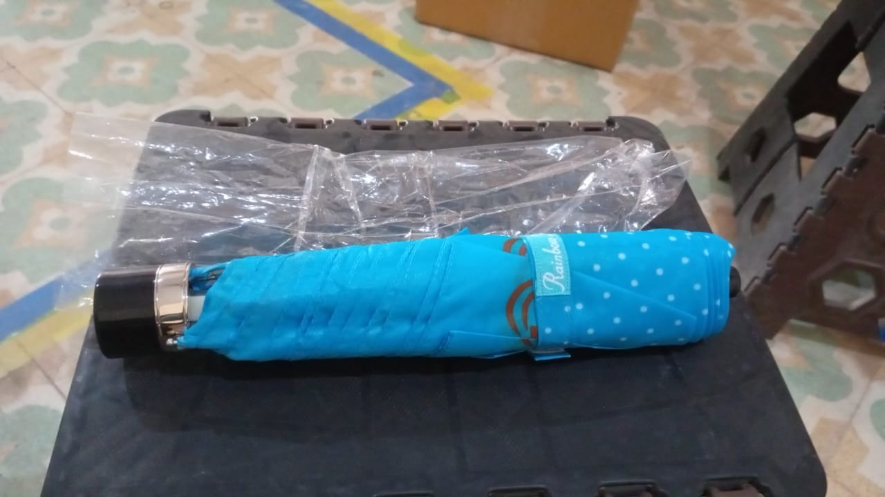 3-Fold Sun Protective Solid Foldable Outdoor Umbrella, Portable Sun, UV Protection Lightweight Rain Umbrella For Girls, Women, Men, Boys (1 pc)