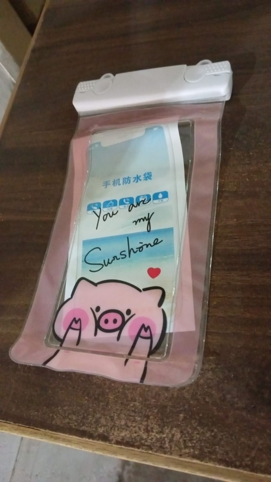 13137 Waterproof Pouch Lock Mobile Cover Underwater Mobile Case For All Type Mobile Phone (1 Pc)