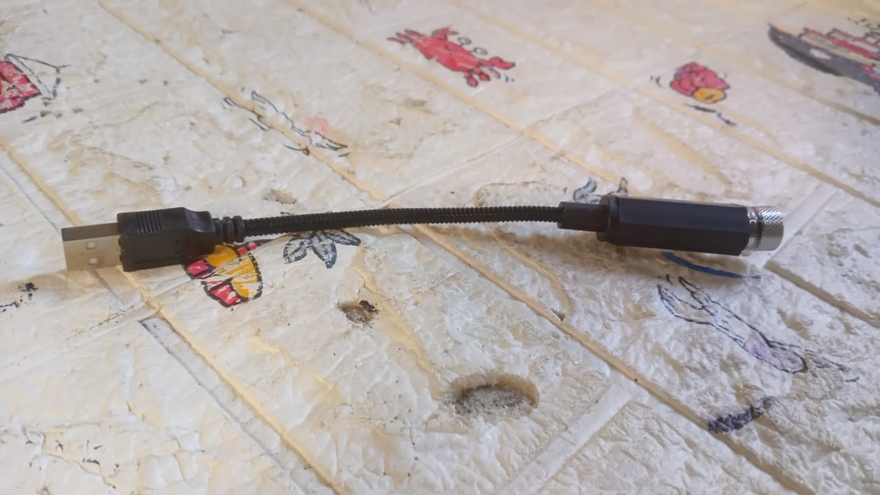 7290 Multipurpose Laser Light Light Galaxy Night Sky Ambiance Laser Micro Projector Atmosphere Ambient Roof Usb Light, Car, Ceiling, Bedroom for Party (1 Pc)