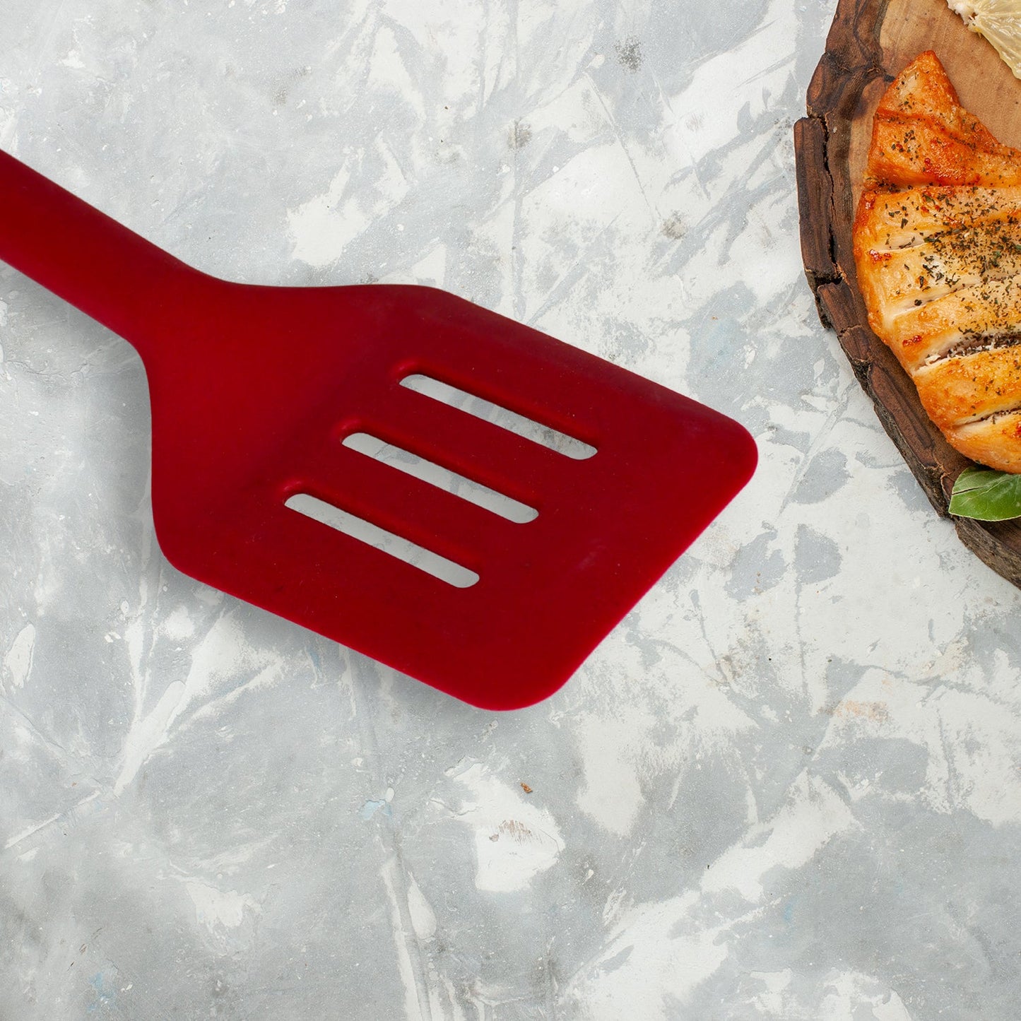 Multipurpose Silicone Spoon, Silicone Basting Spoon Non-Stick Kitchen Utensils Household Gadgets Heat-Resistant Non Stick Spoons Kitchen Cookware Items For Cooking and Baking (6 Pcs Set)