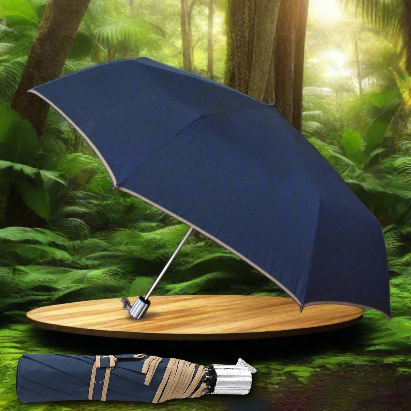 3-Fold Umbrella Summer Sun and Rain Protection Foldable Cute Umbrella || UV Protection Rain Sun Umbrella || Travel Accessories || Umbrella for Children, Girls, and Boys (1 Pc 