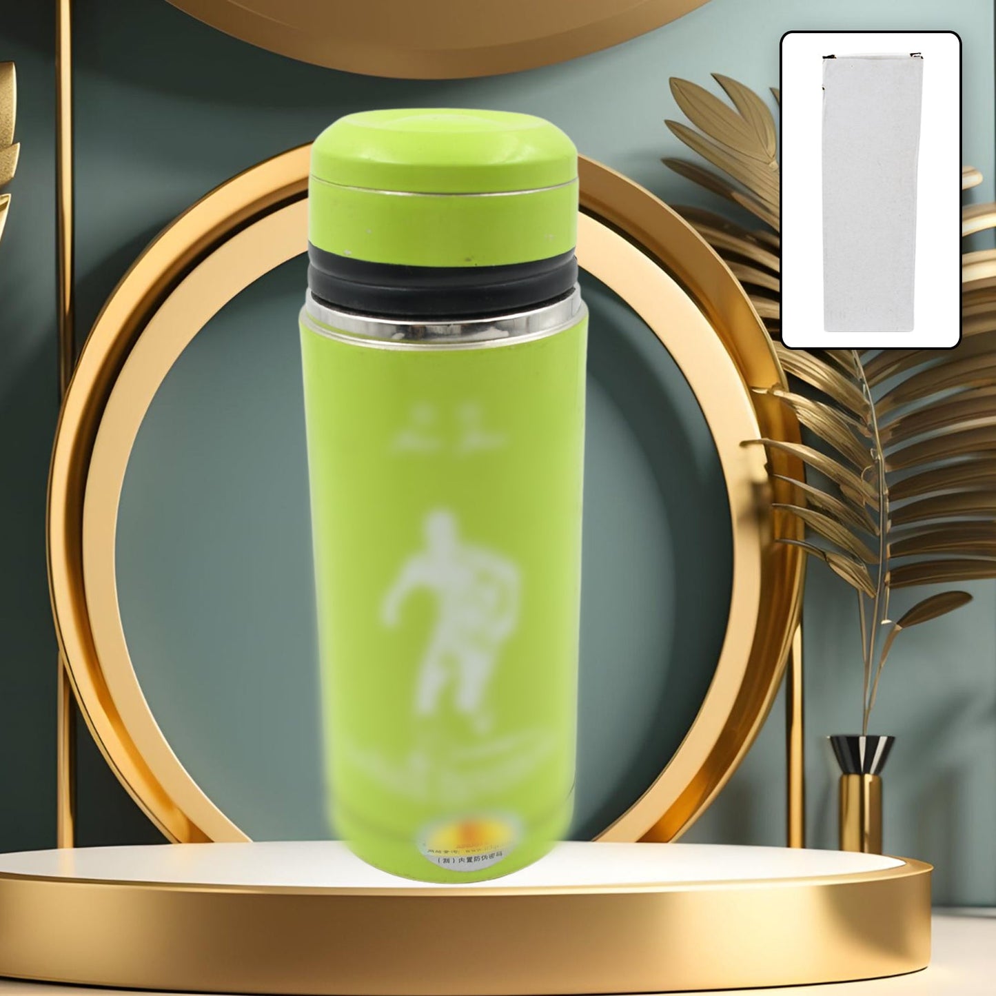 Stainless Steel Water Bottle Leak Proof, Rust Proof, Hot & Cold Drinks, Gym Sipper BPA Free Food Grade Quality, Steel fridge Bottle For office / Gym / School (300 ML Approx)