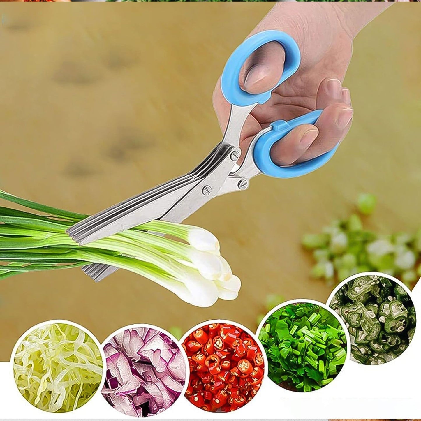 Vegetable Cutting Scissor